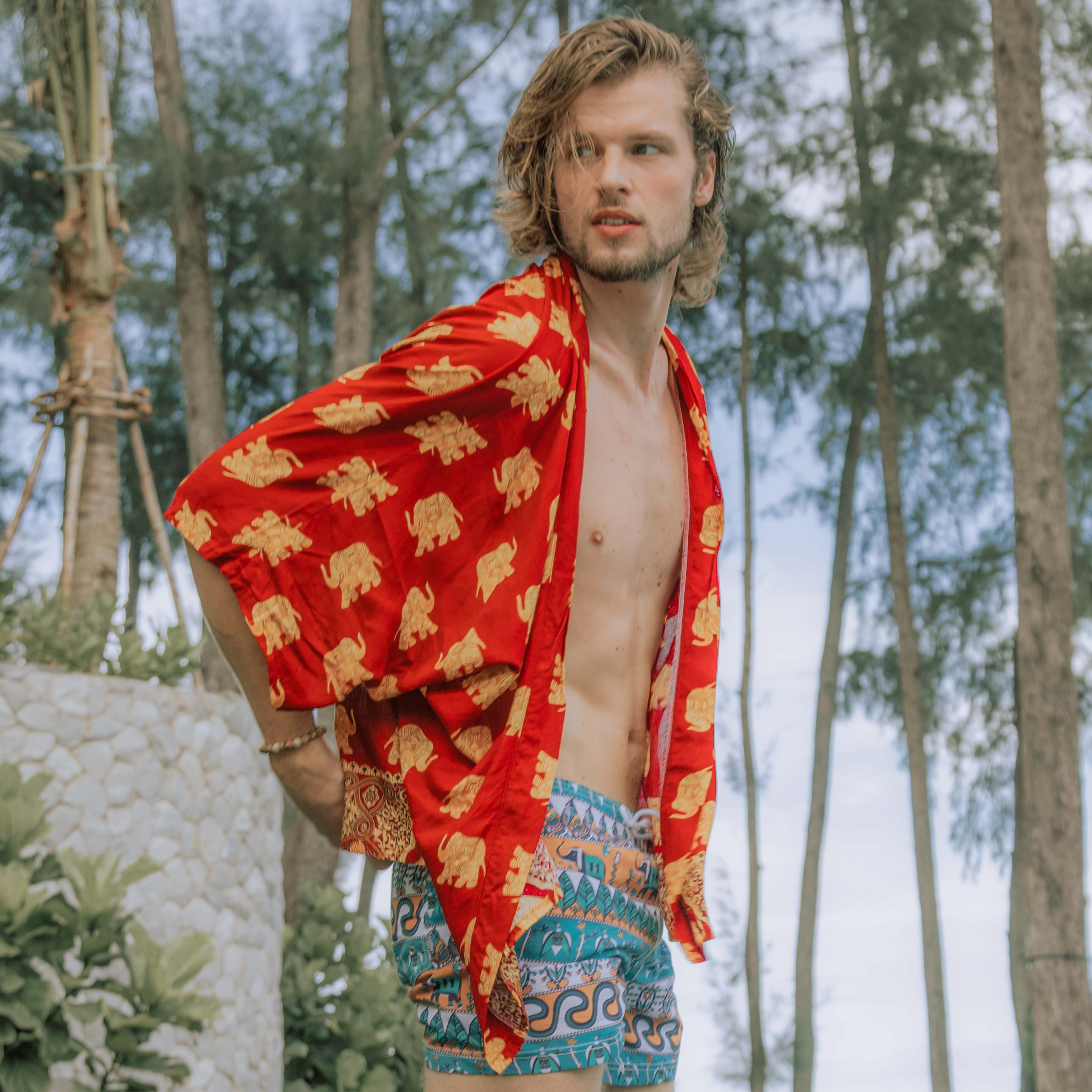 Men's Swimwear Elepanta - Buy Today Elephant Pants Jewelry And Bohemian Clothes Handmade In Thailand Help To Save The Elephants FairTrade And Vegan