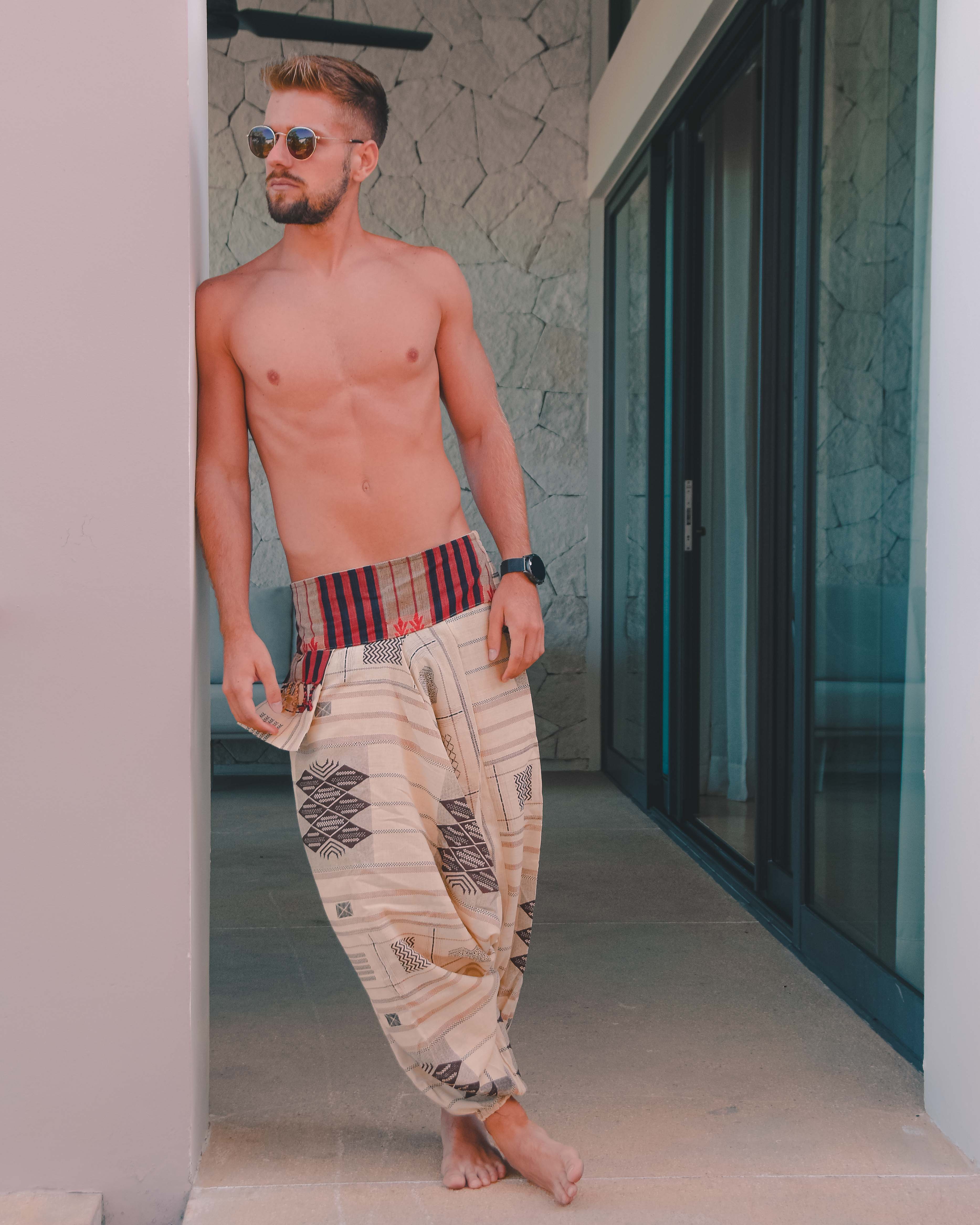 DALAI PANTS Elepanta Unisex Casual Pants - Buy Today Elephant Pants Jewelry And Bohemian Clothes Handmade In Thailand Help To Save The Elephants FairTrade And Vegan