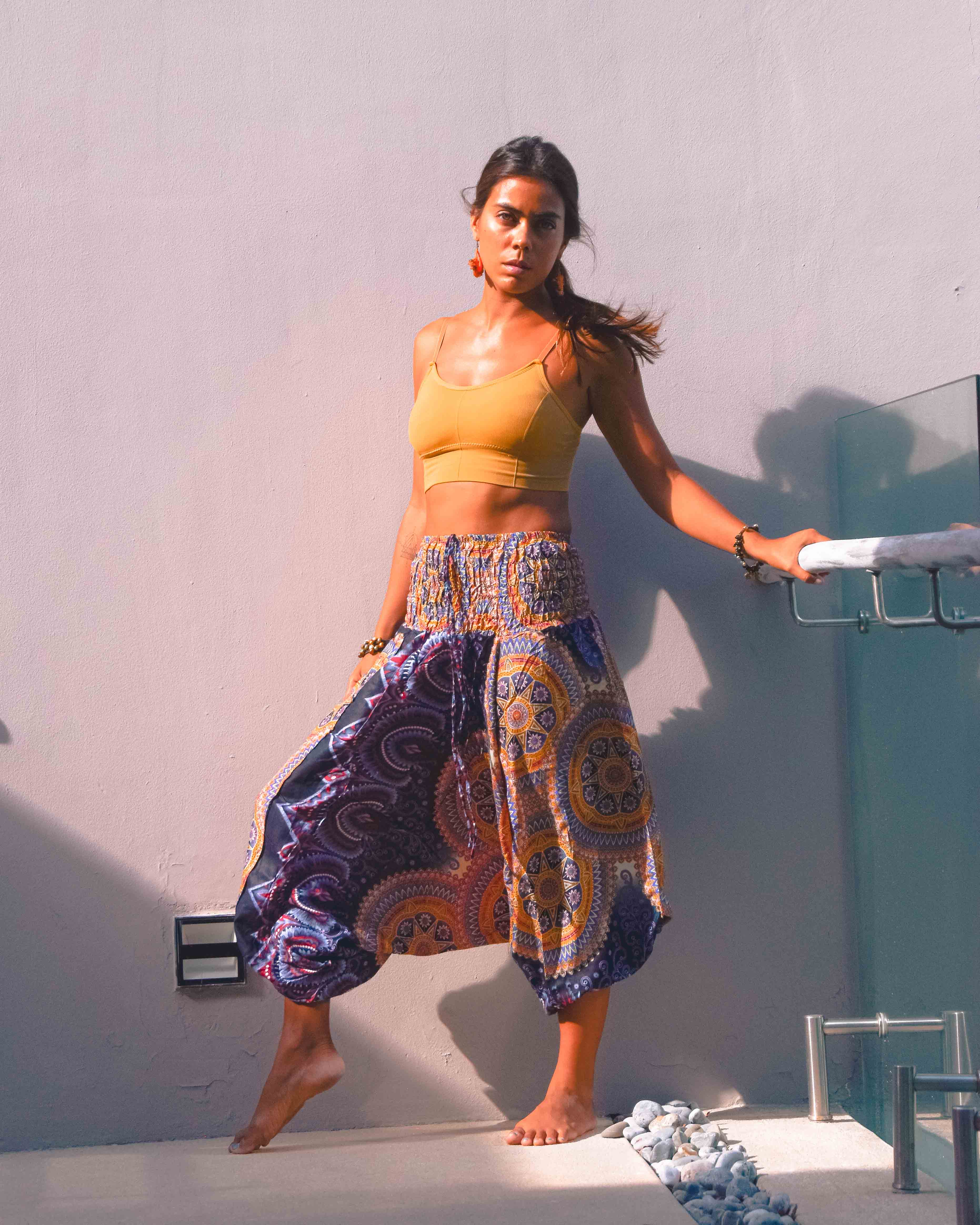 SELVA YOGA PANTS Elepanta Aladdin Pants - Buy Today Elephant Pants Jewelry And Bohemian Clothes Handmade In Thailand Help To Save The Elephants FairTrade And Vegan