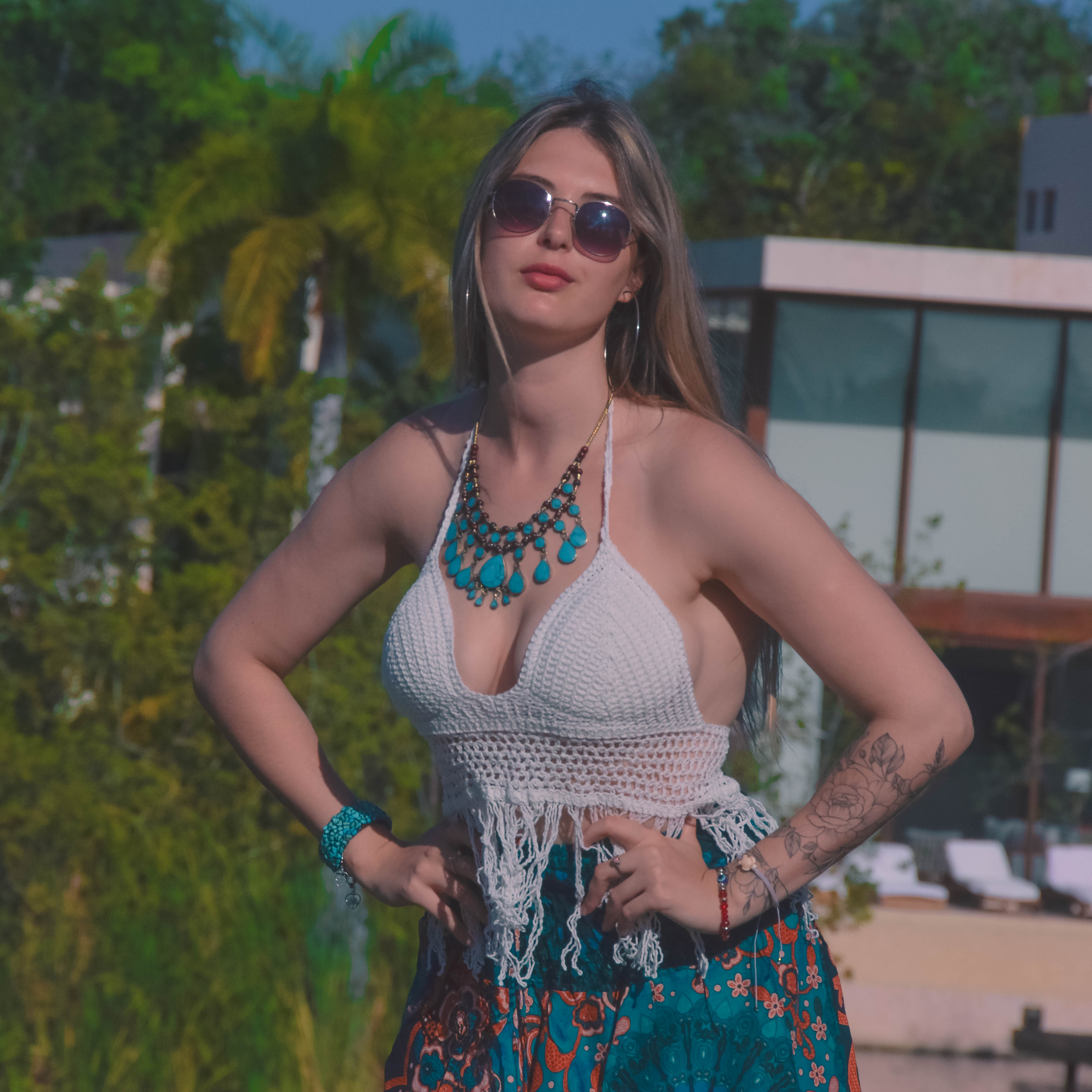 ZEN TOP Elepanta Crochet Tops - Buy Today Elephant Pants Jewelry And Bohemian Clothes Handmade In Thailand Help To Save The Elephants FairTrade And Vegan