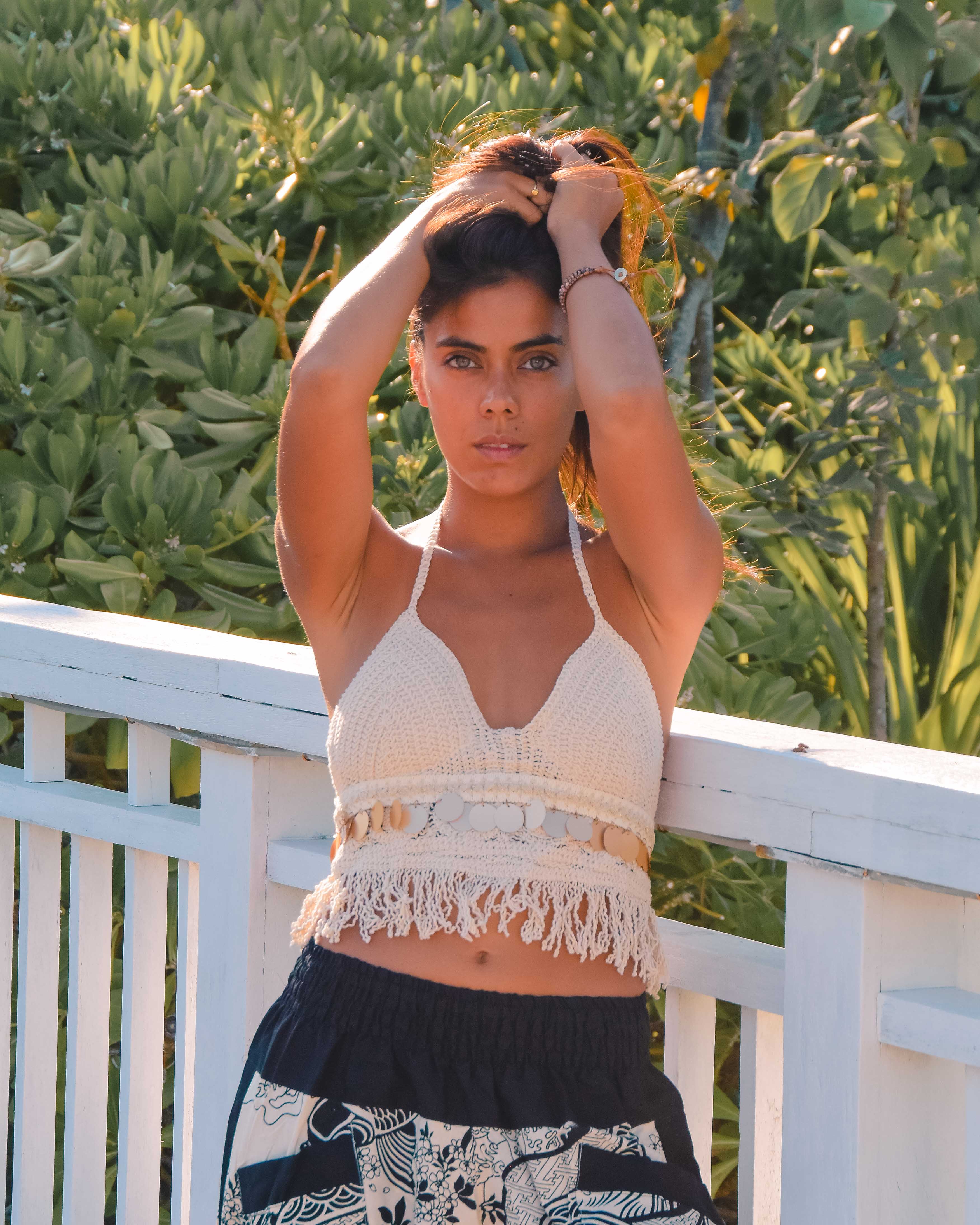 ANGKOR TOP Elepanta Crochet Tops - Buy Today Elephant Pants Jewelry And Bohemian Clothes Handmade In Thailand Help To Save The Elephants FairTrade And Vegan