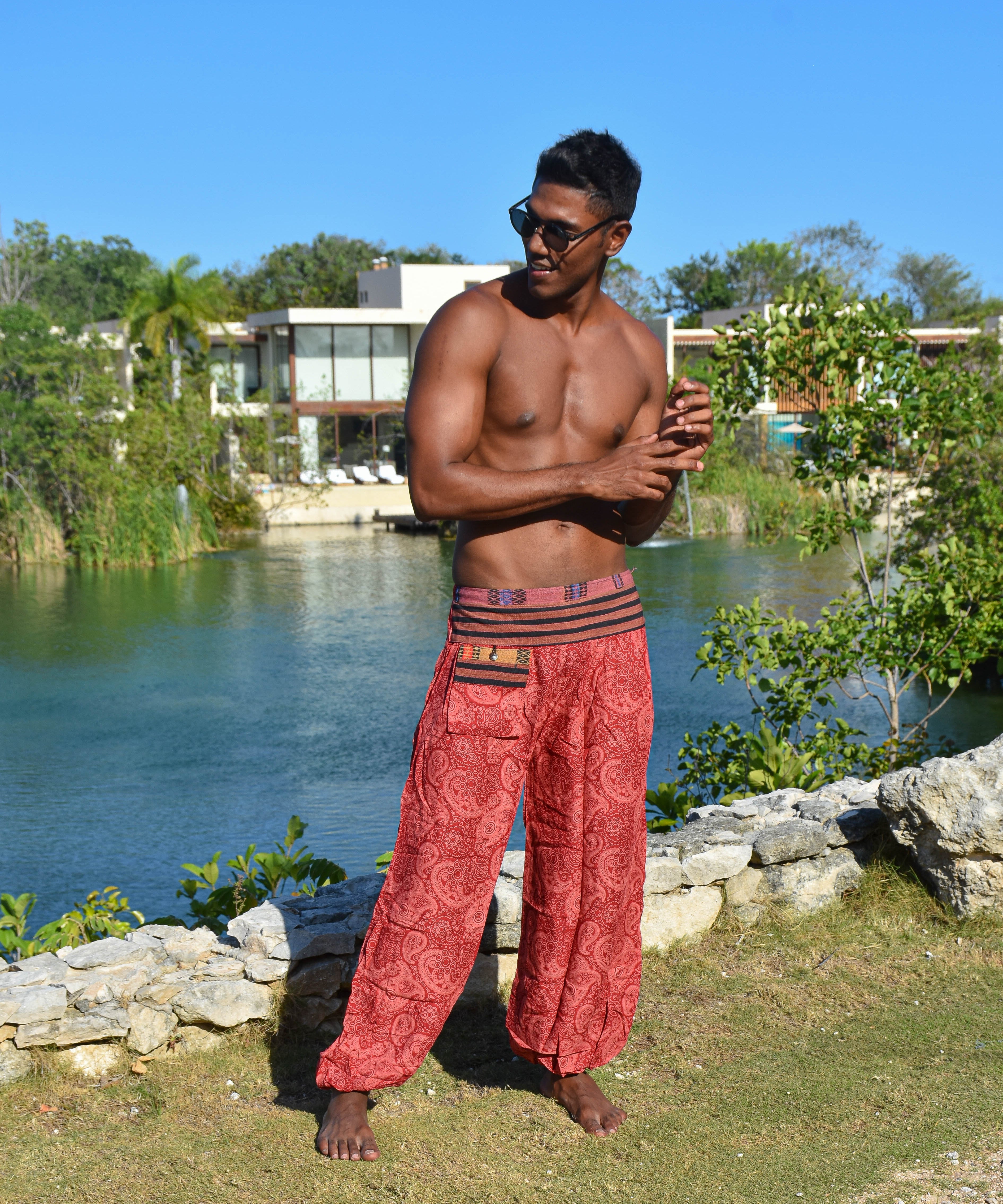 ZAYED PANTS Elepanta Unisex Casual Pants - Buy Today Elephant Pants Jewelry And Bohemian Clothes Handmade In Thailand Help To Save The Elephants FairTrade And Vegan