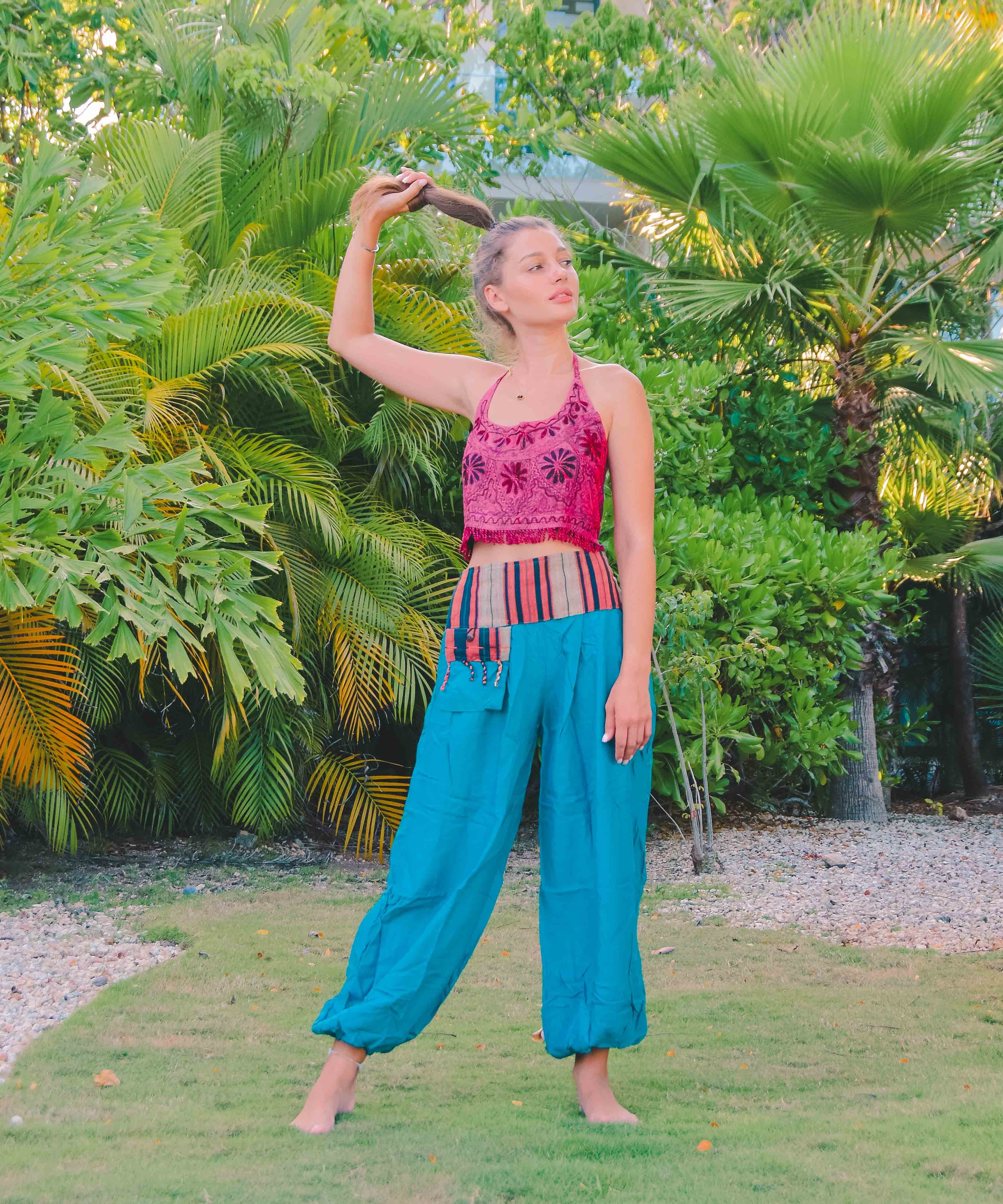 JAIPUR TOP Elepanta Women's Top - Buy Today Elephant Pants Jewelry And Bohemian Clothes Handmade In Thailand Help To Save The Elephants FairTrade And Vegan