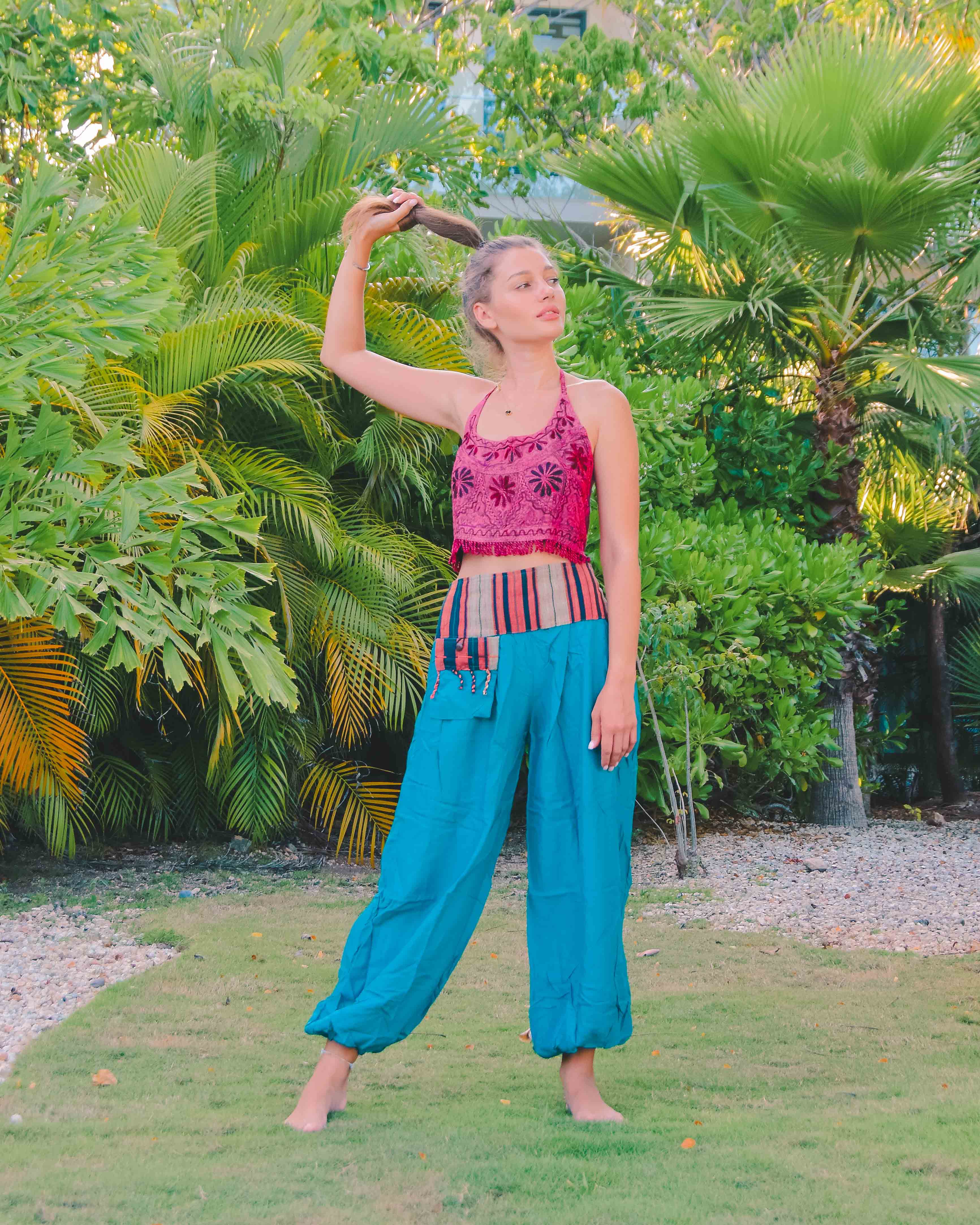 JAIPUR TOP Elepanta Women's Top - Buy Today Elephant Pants Jewelry And Bohemian Clothes Handmade In Thailand Help To Save The Elephants FairTrade And Vegan