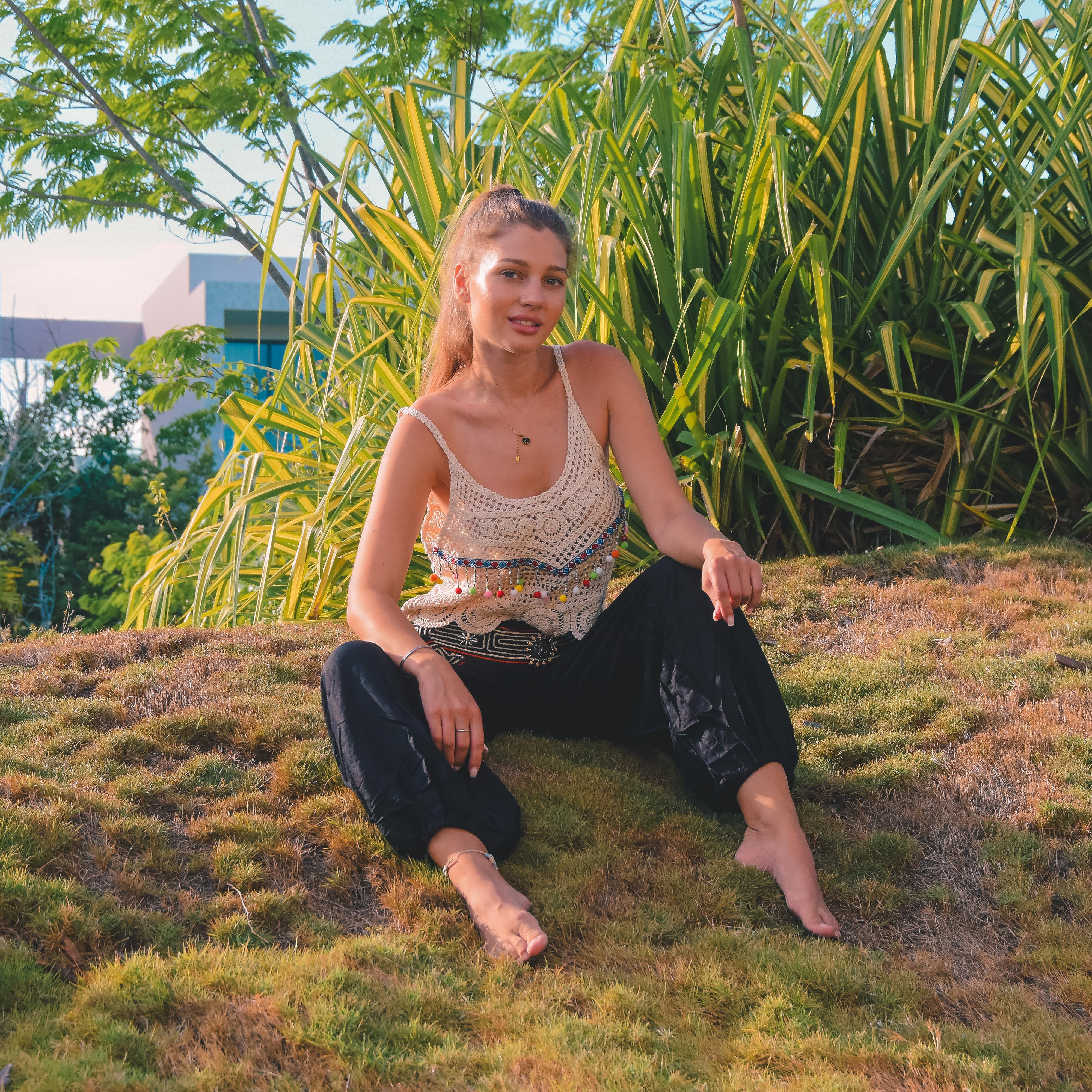 TAHITI TOP Elepanta Crochet Tops - Buy Today Elephant Pants Jewelry And Bohemian Clothes Handmade In Thailand Help To Save The Elephants FairTrade And Vegan