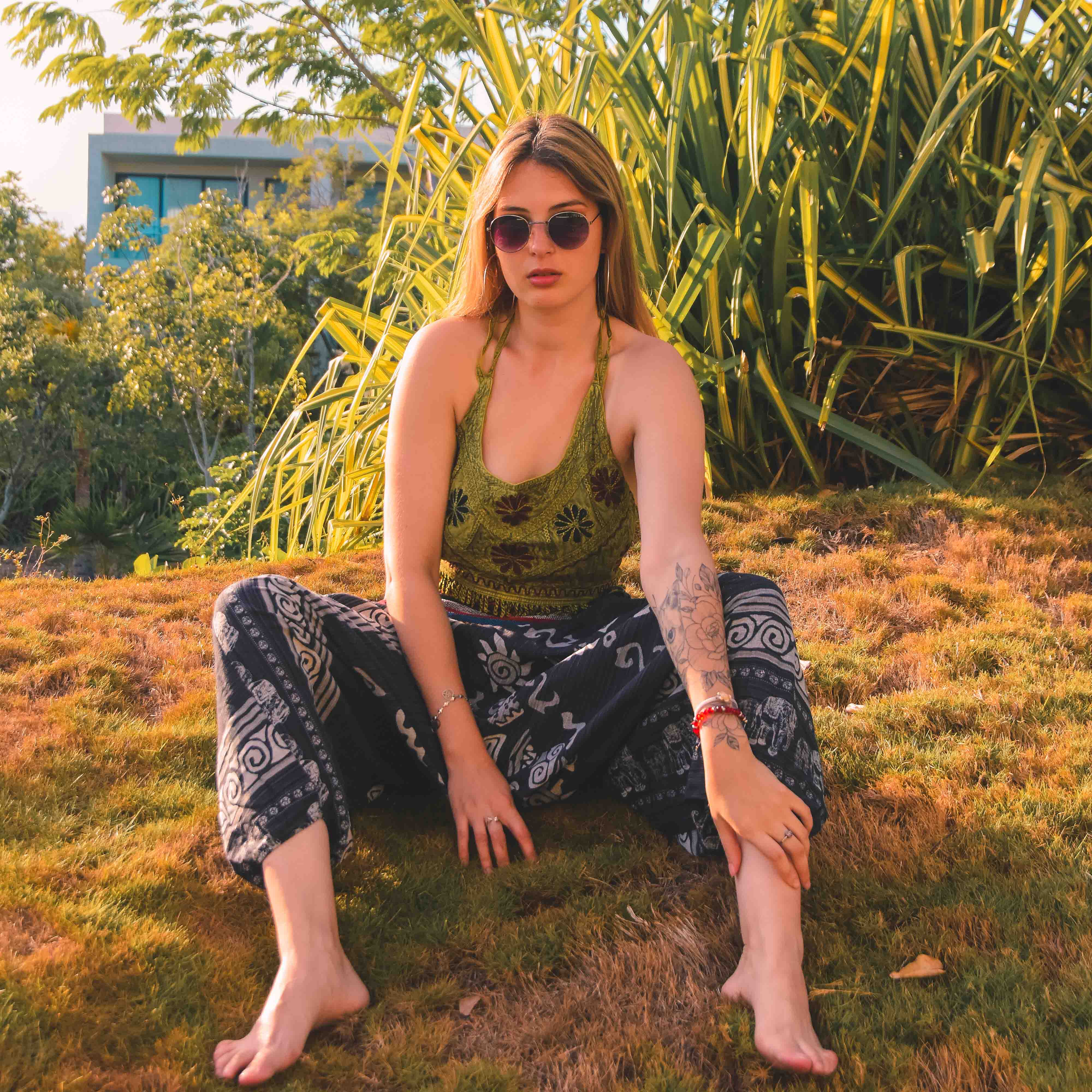 JAIPUR TOP Elepanta Women's Top - Buy Today Elephant Pants Jewelry And Bohemian Clothes Handmade In Thailand Help To Save The Elephants FairTrade And Vegan