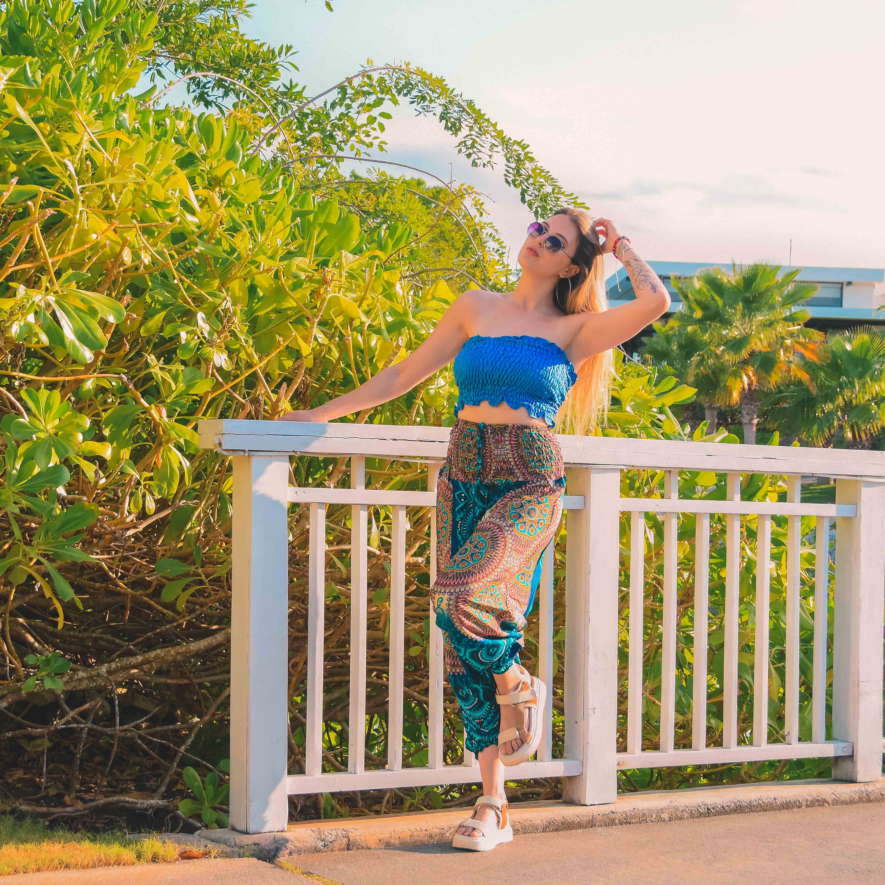 AMALFI YOGA PANTS Elepanta Aladdin Pants - Buy Today Elephant Pants Jewelry And Bohemian Clothes Handmade In Thailand Help To Save The Elephants FairTrade And Vegan