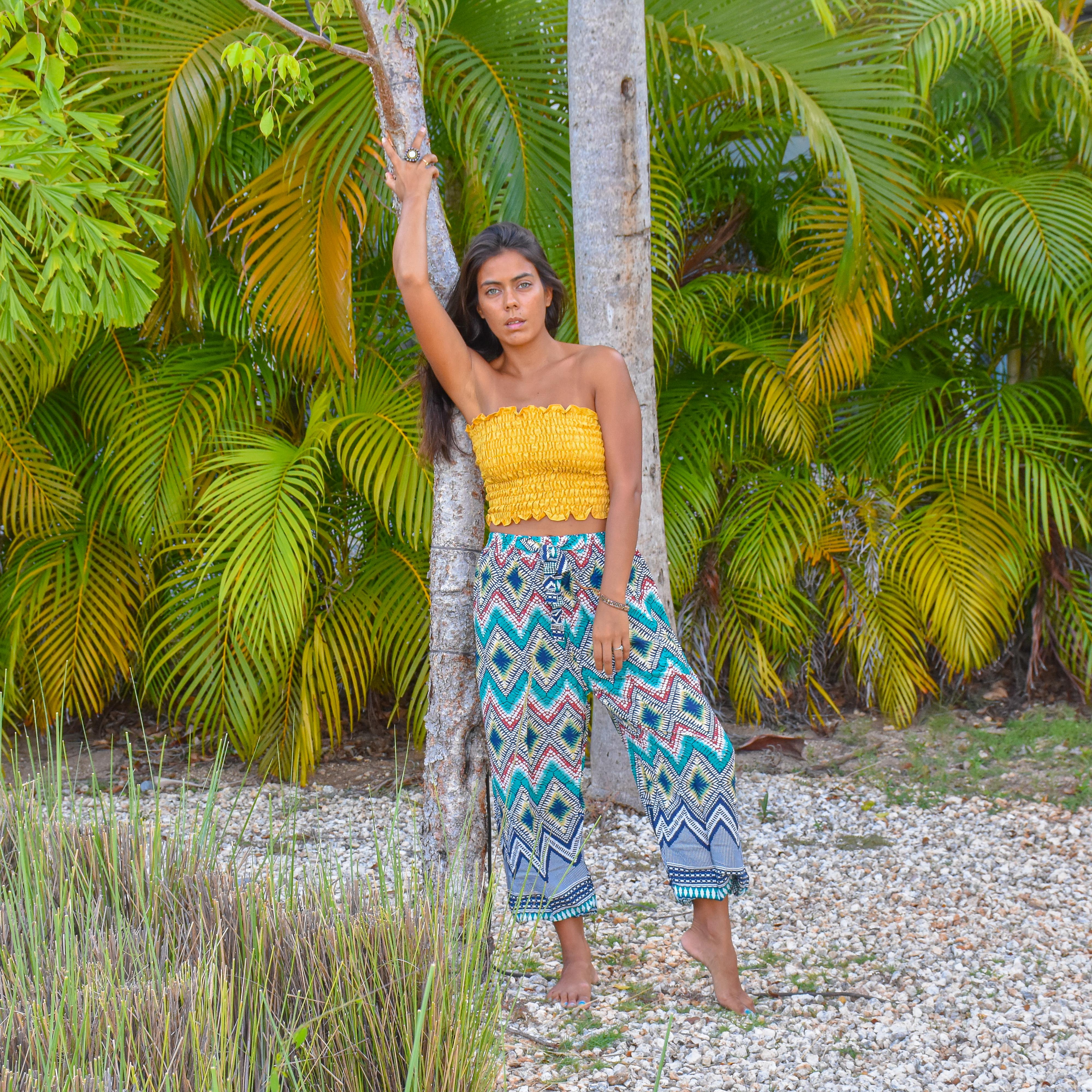 MALUK PANTS - Drawstring Elepanta Drawstring Pants - Buy Today Elephant Pants Jewelry And Bohemian Clothes Handmade In Thailand Help To Save The Elephants FairTrade And Vegan
