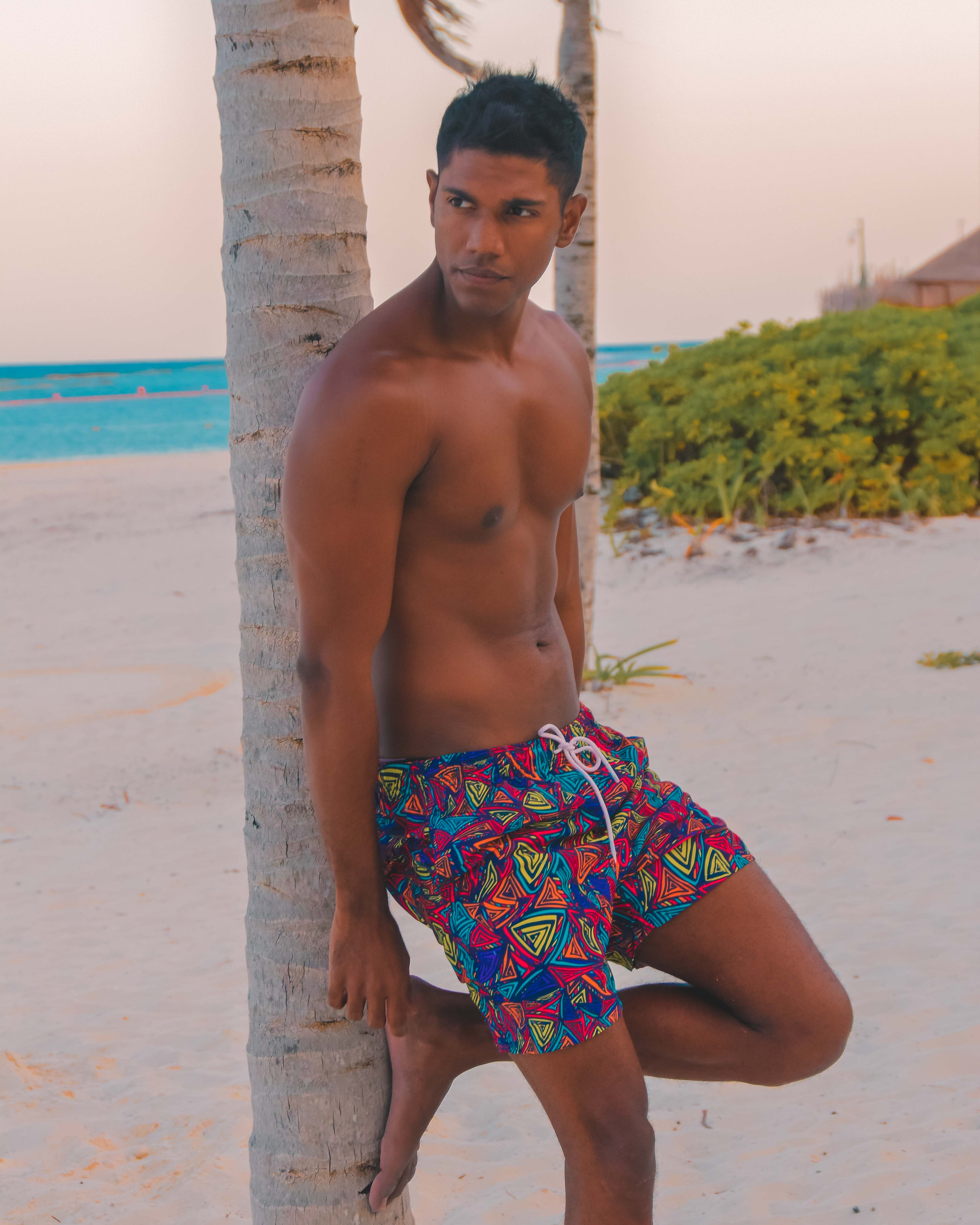 BARBADOS SWIM TRUNKS Elepanta Swim Trunks - Buy Today Elephant Pants Jewelry And Bohemian Clothes Handmade In Thailand Help To Save The Elephants FairTrade And Vegan