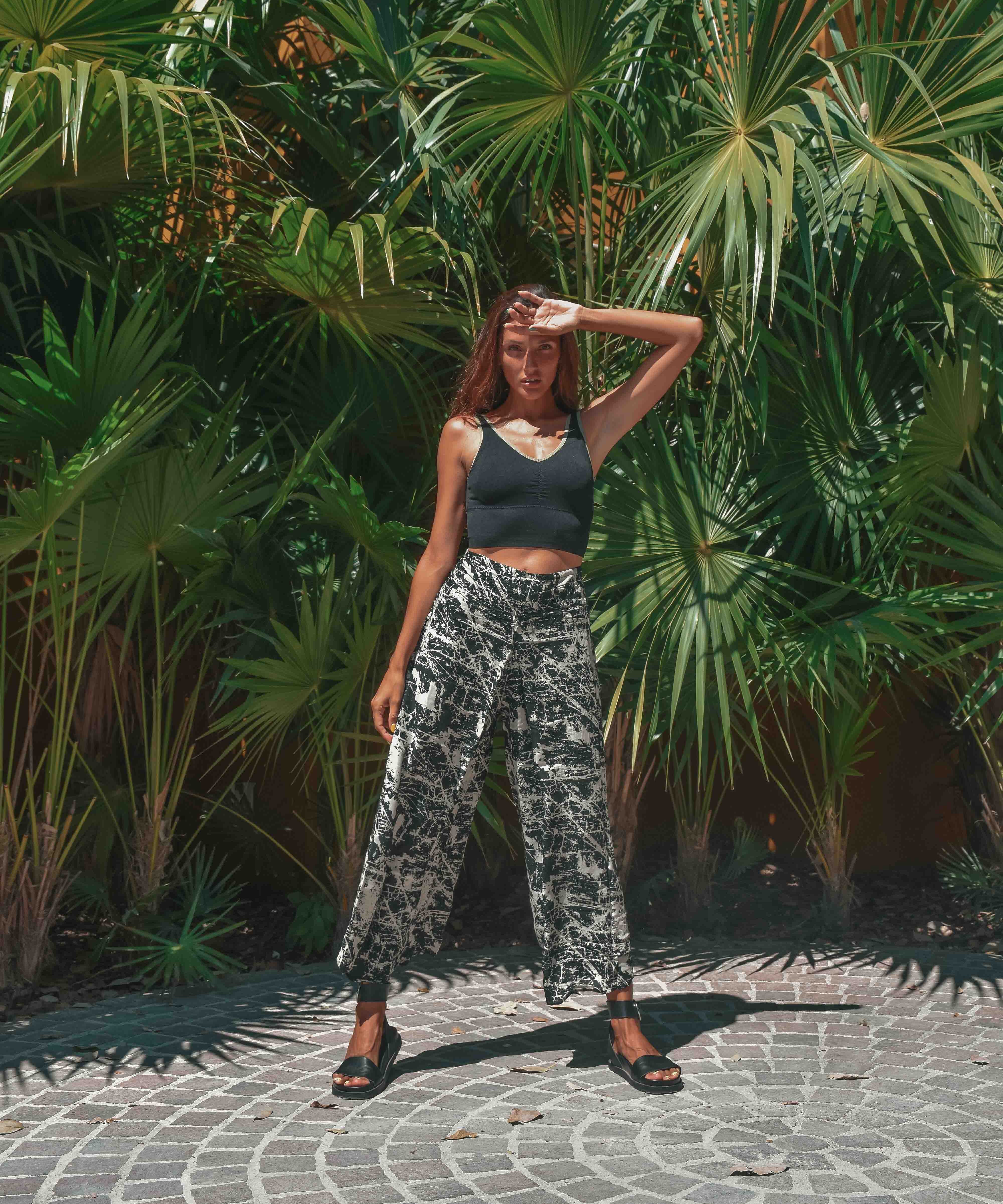 IBIZA PALAZZO Elepanta Palazzo Pants - Buy Today Elephant Pants Jewelry And Bohemian Clothes Handmade In Thailand Help To Save The Elephants FairTrade And Vegan