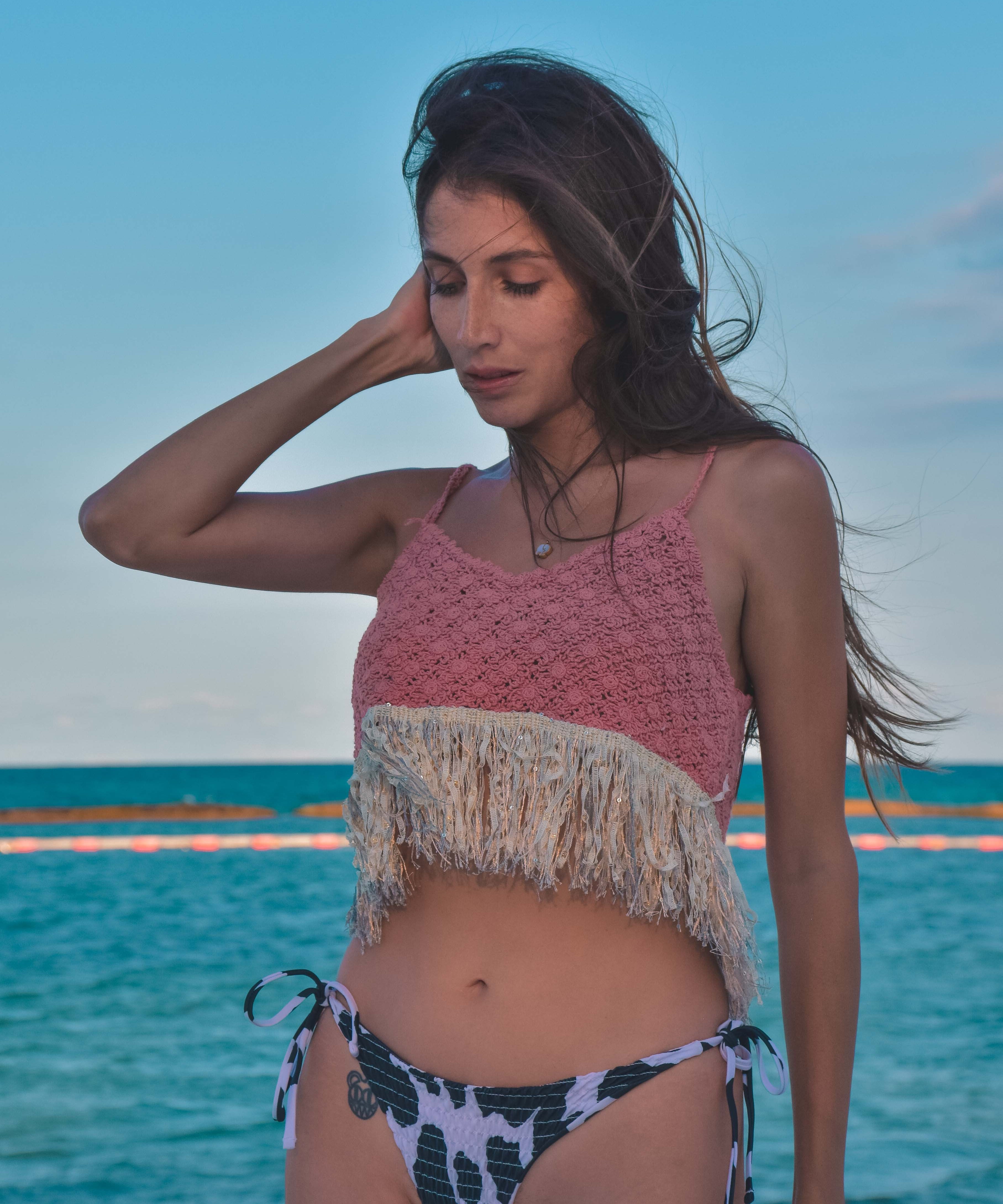 KUXTAL TOP Elepanta Crochet Tops - Buy Today Elephant Pants Jewelry And Bohemian Clothes Handmade In Thailand Help To Save The Elephants FairTrade And Vegan