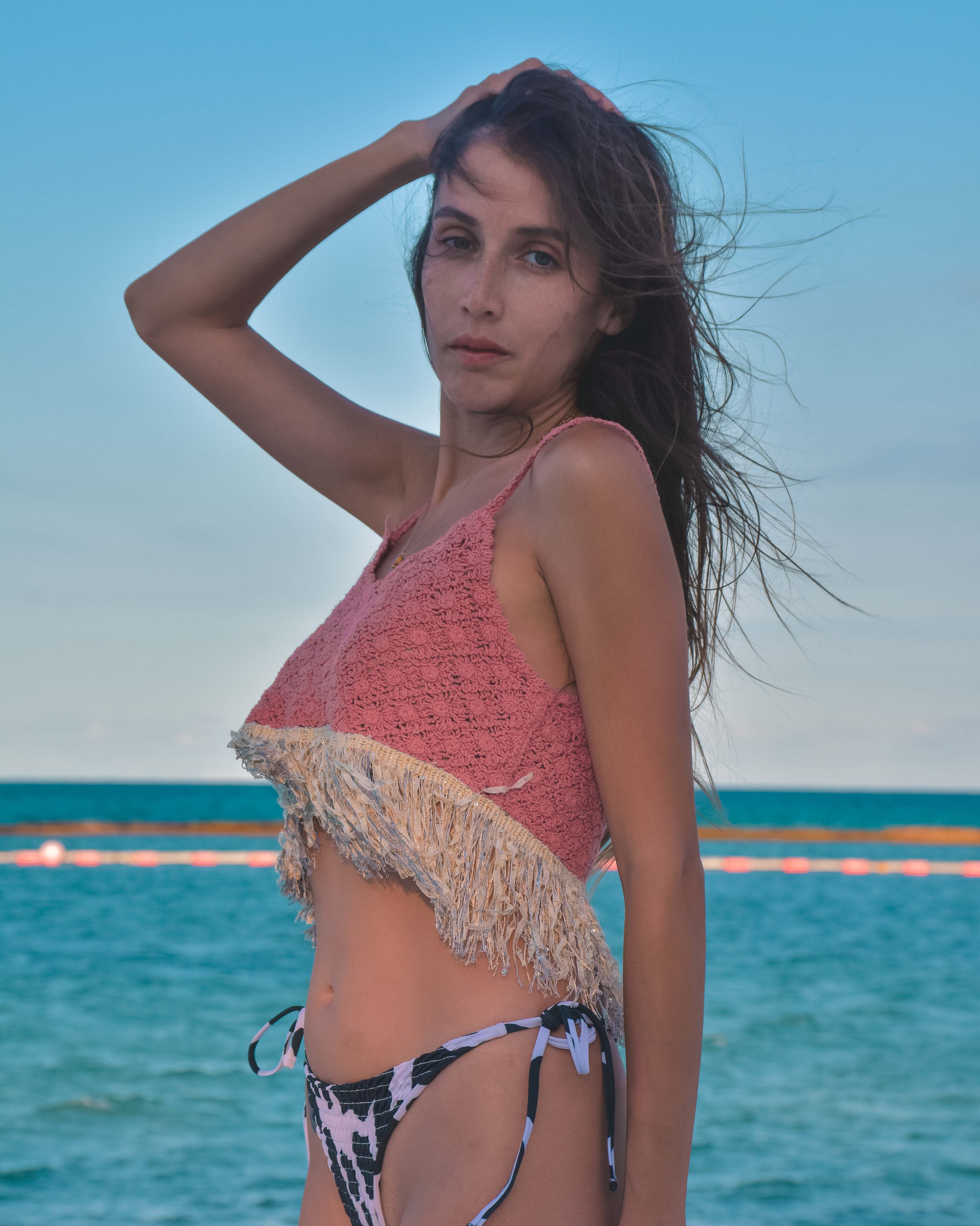 KUXTAL TOP Elepanta Crochet Tops - Buy Today Elephant Pants Jewelry And Bohemian Clothes Handmade In Thailand Help To Save The Elephants FairTrade And Vegan