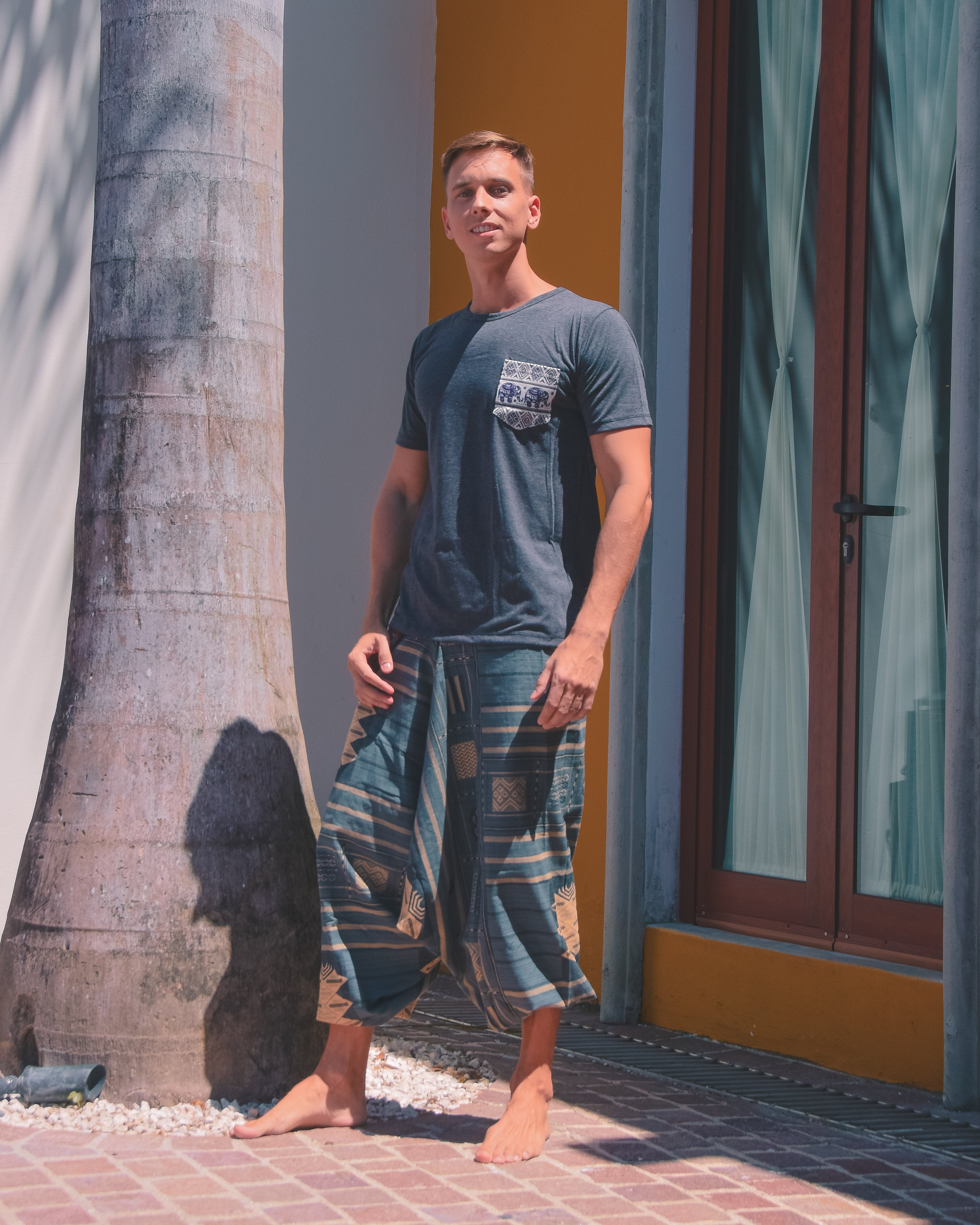 ANTALYA PANTS Elepanta Unisex Casual Pants - Buy Today Elephant Pants Jewelry And Bohemian Clothes Handmade In Thailand Help To Save The Elephants FairTrade And Vegan