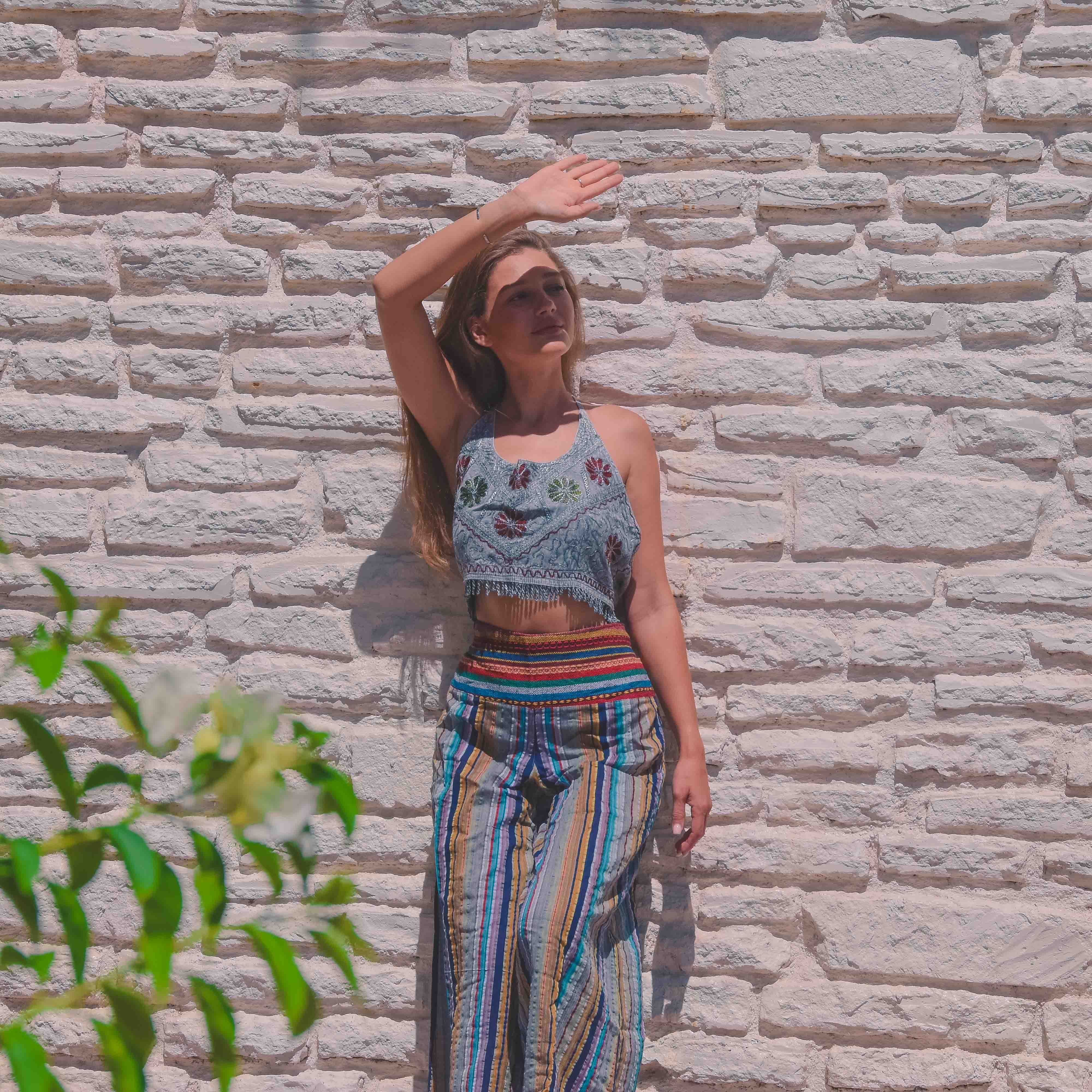 JAIPUR TOP Elepanta Women's Top - Buy Today Elephant Pants Jewelry And Bohemian Clothes Handmade In Thailand Help To Save The Elephants FairTrade And Vegan