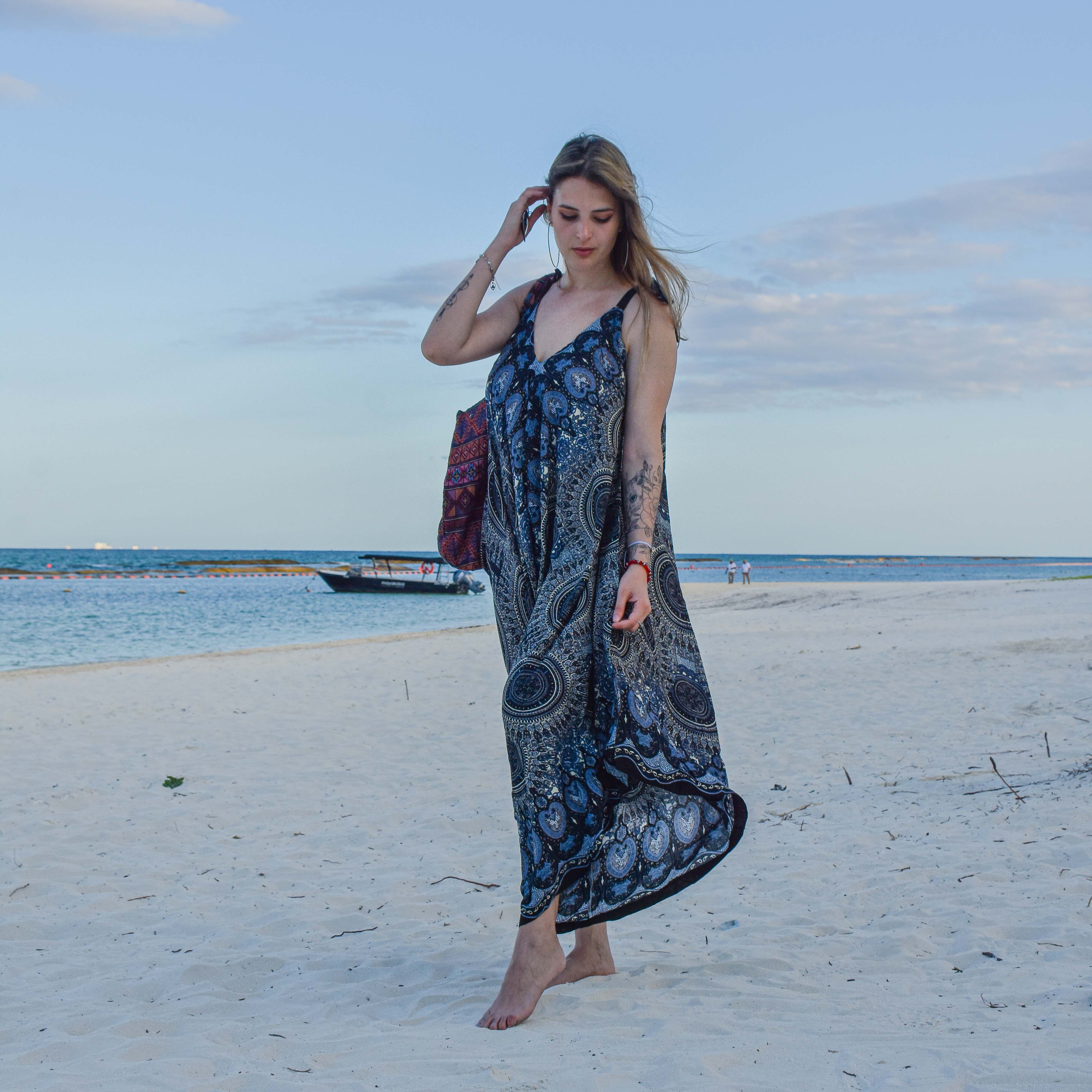 TULUM JUMPSUIT DRESS Elepanta Jumpsuits - Buy Today Elephant Pants Jewelry And Bohemian Clothes Handmade In Thailand Help To Save The Elephants FairTrade And Vegan