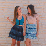 AGRA TOP Elepanta Women's Top - Buy Today Elephant Pants Jewelry And Bohemian Clothes Handmade In Thailand Help To Save The Elephants FairTrade And Vegan