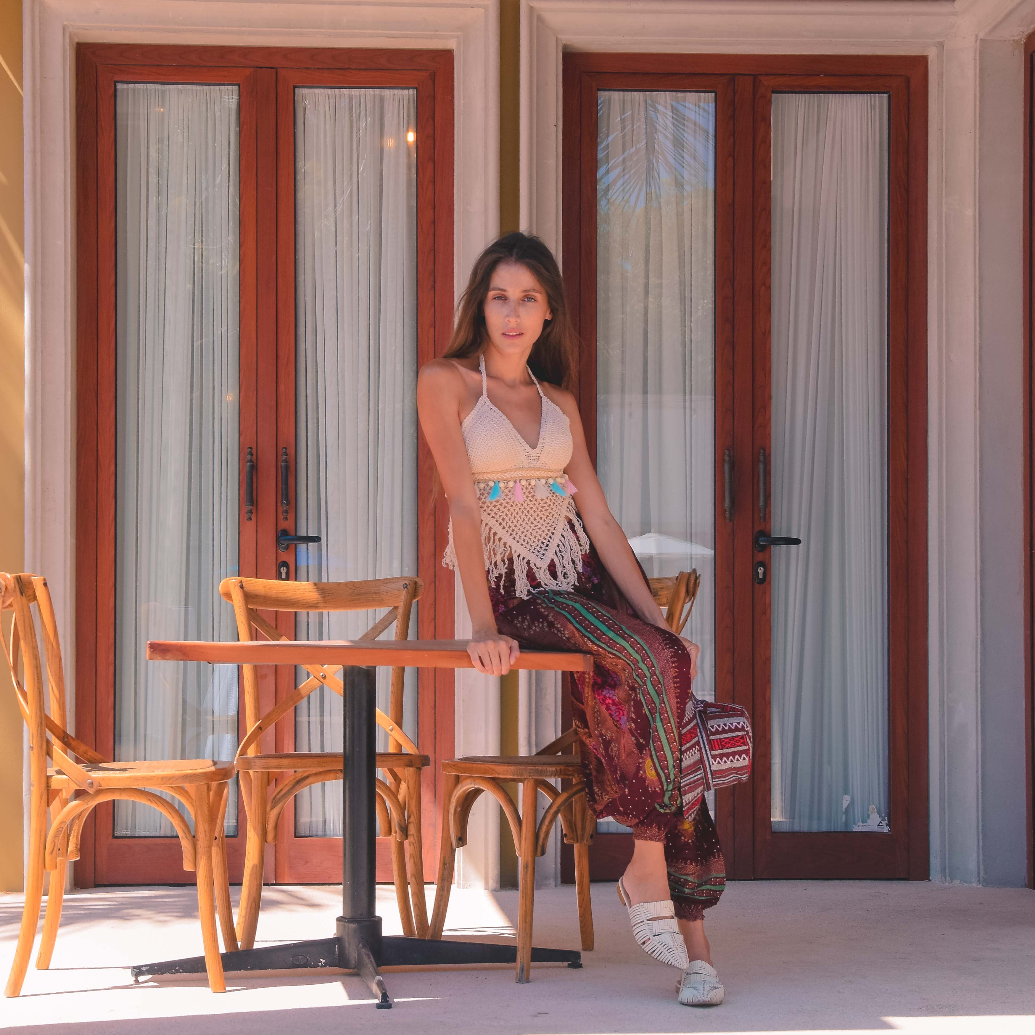 BORACAY YOGA PANTS Elepanta Aladdin Pants - Buy Today Elephant Pants Jewelry And Bohemian Clothes Handmade In Thailand Help To Save The Elephants FairTrade And Vegan