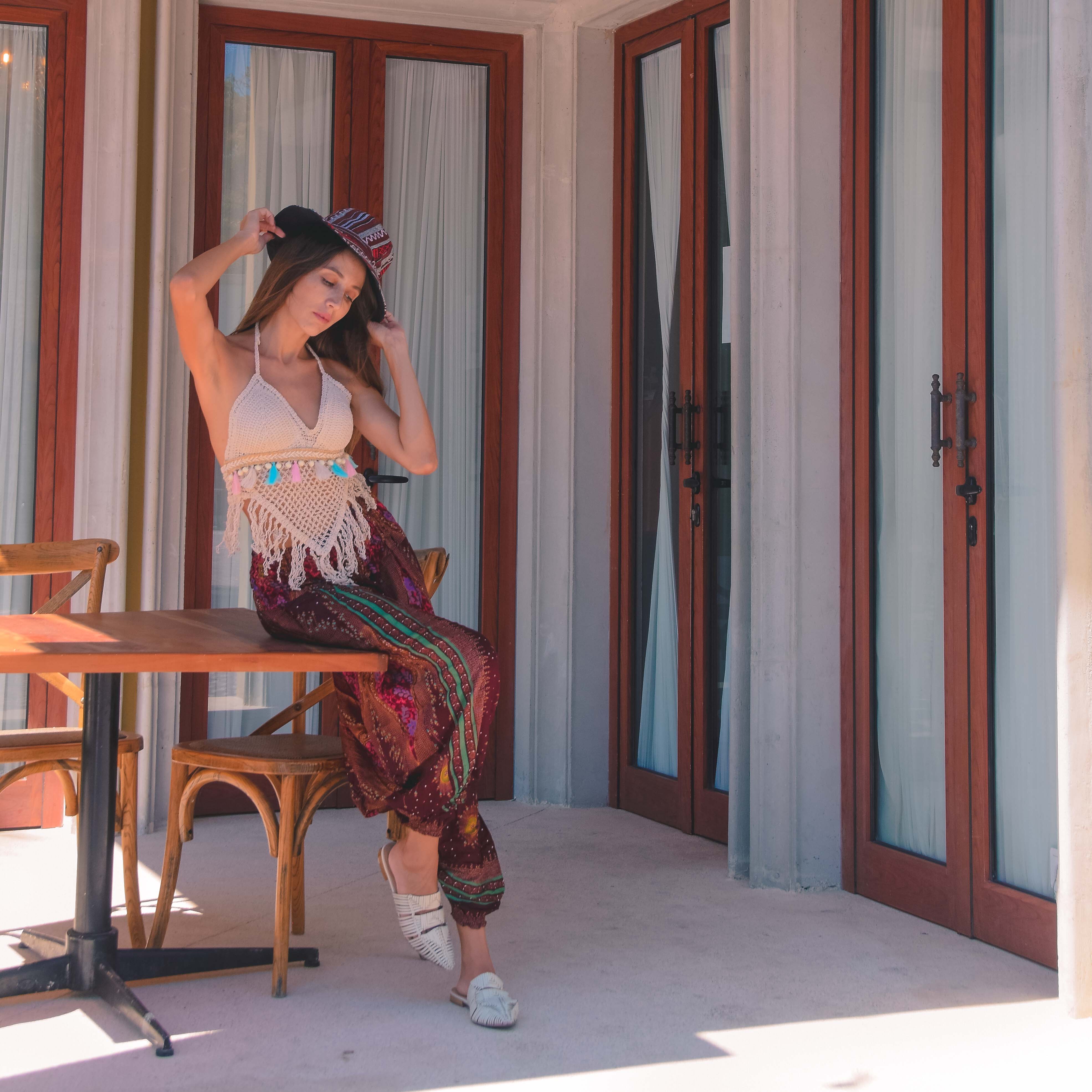 BORACAY YOGA PANTS Elepanta Aladdin Pants - Buy Today Elephant Pants Jewelry And Bohemian Clothes Handmade In Thailand Help To Save The Elephants FairTrade And Vegan