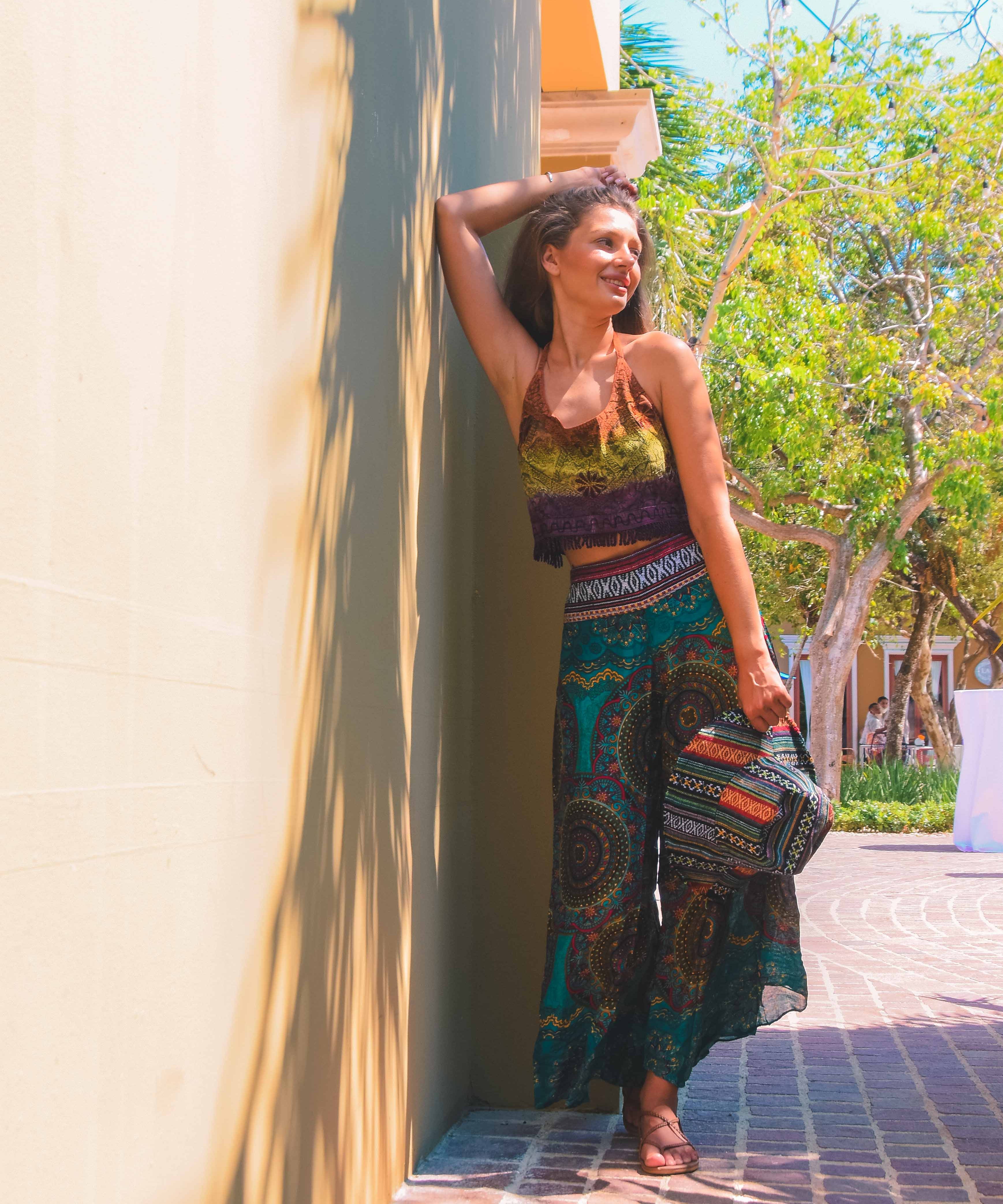JAIPUR TOP Elepanta Women's Top - Buy Today Elephant Pants Jewelry And Bohemian Clothes Handmade In Thailand Help To Save The Elephants FairTrade And Vegan