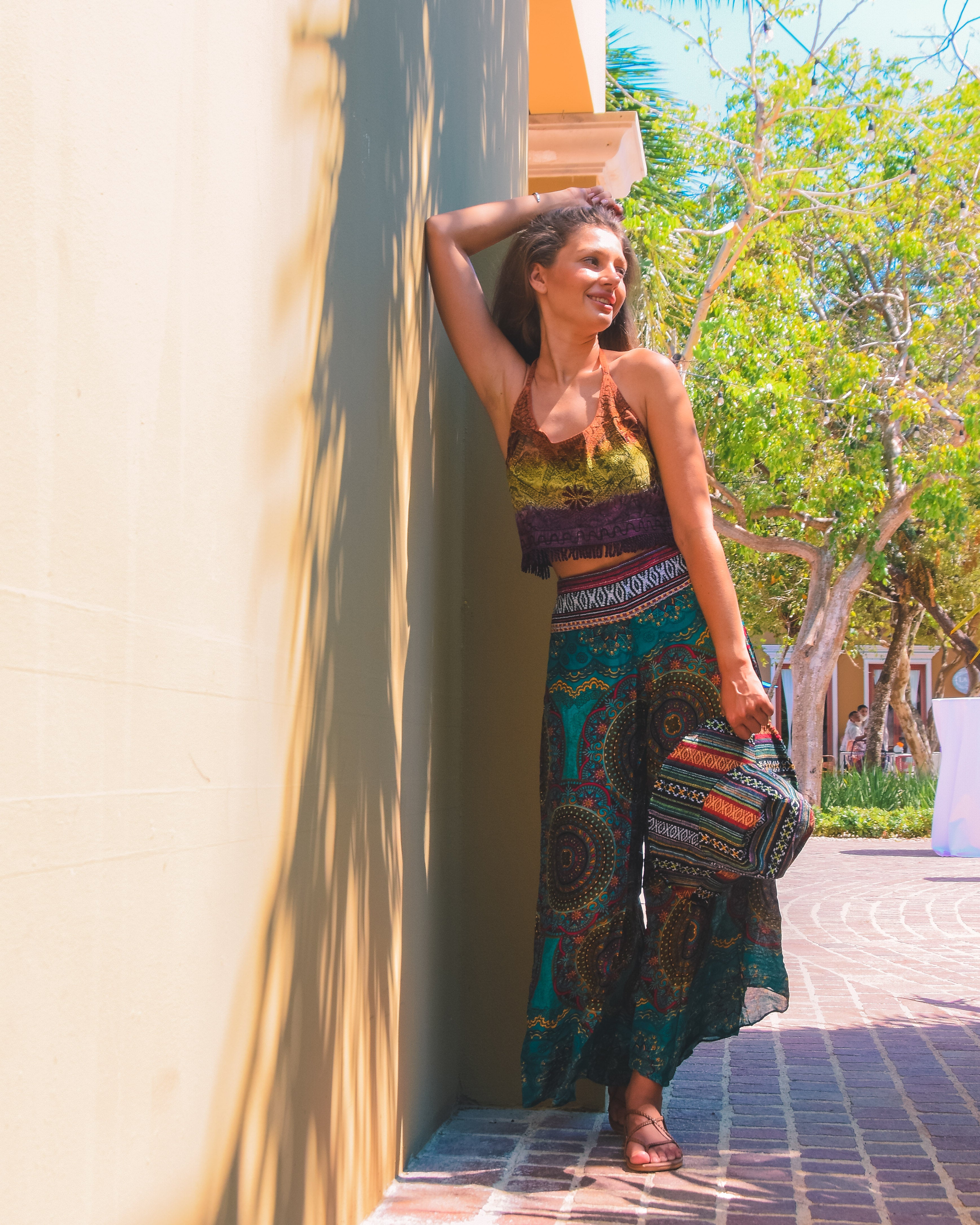 AKUMAL PALAZZO Elepanta Palazzo Pants - Buy Today Elephant Pants Jewelry And Bohemian Clothes Handmade In Thailand Help To Save The Elephants FairTrade And Vegan
