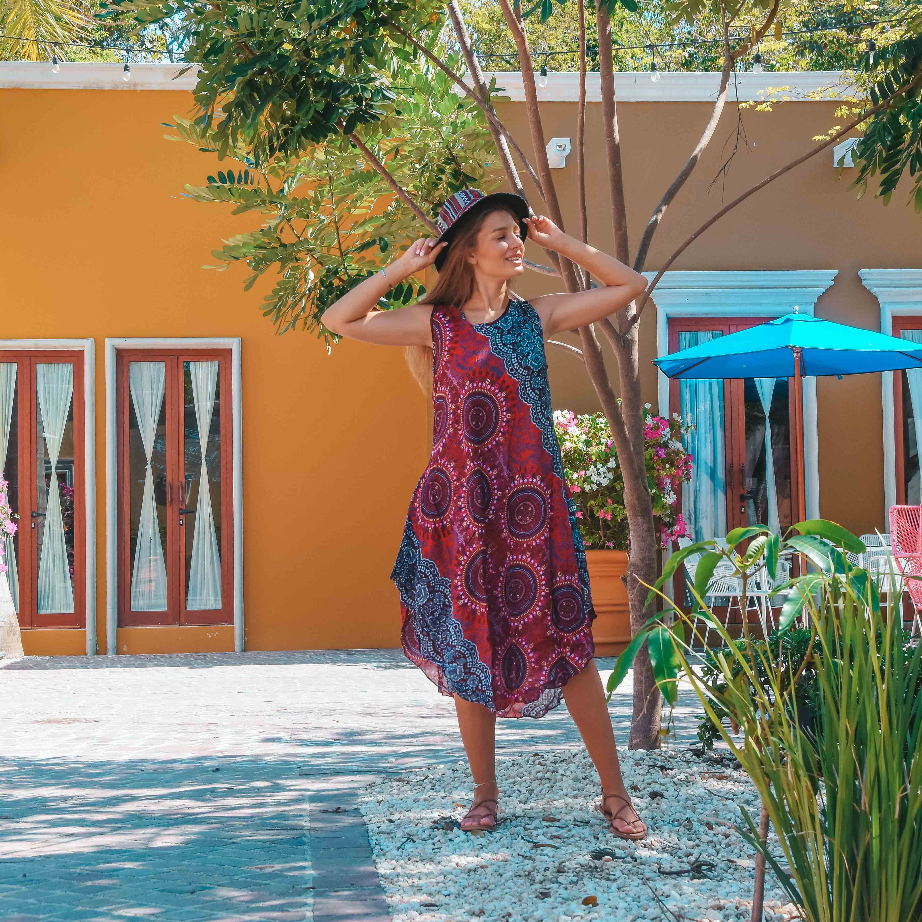 JAIPUR DRESS Elepanta Dresses - Buy Today Elephant Pants Jewelry And Bohemian Clothes Handmade In Thailand Help To Save The Elephants FairTrade And Vegan