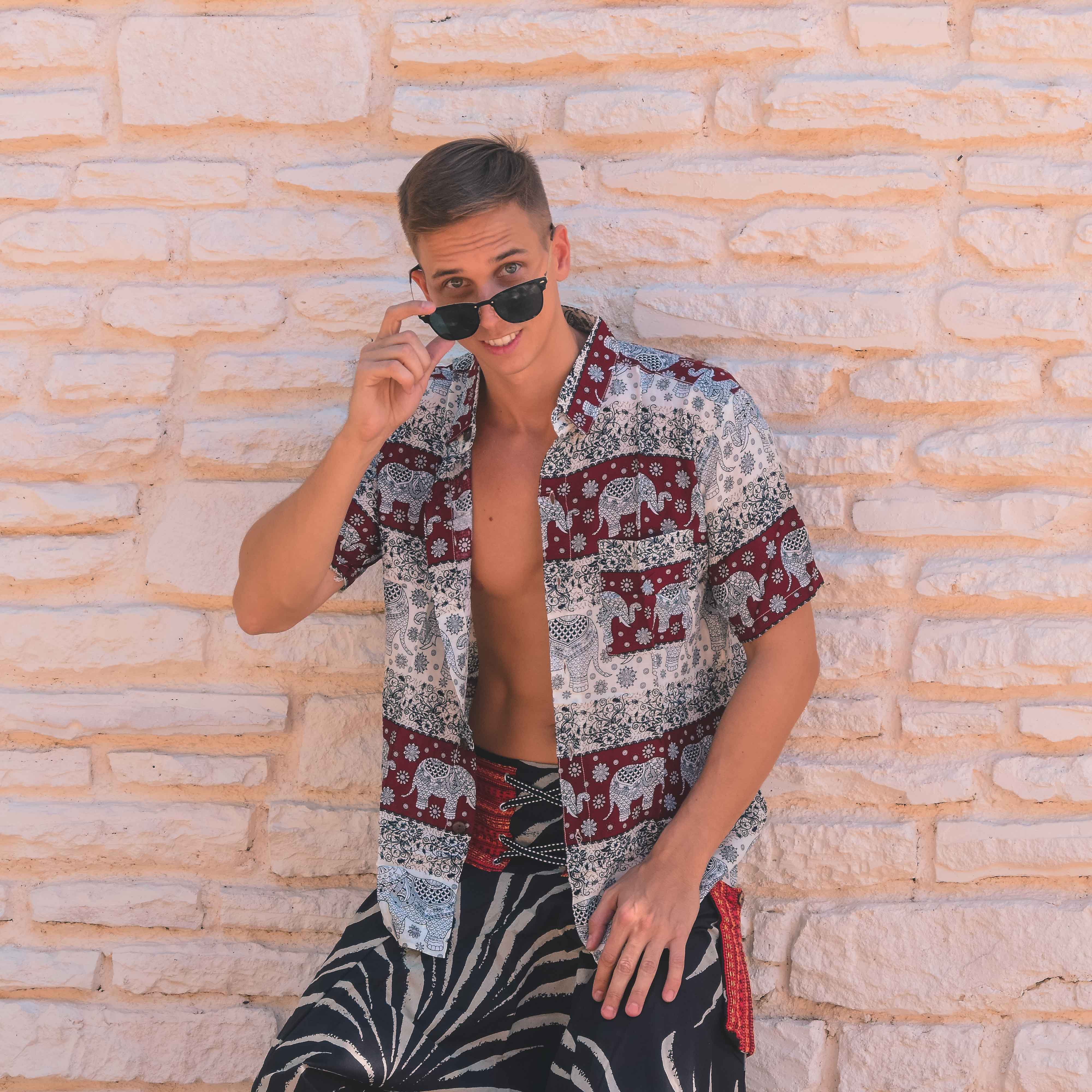ZEBRA SAMURAI PANTS Elepanta Samurai Pants - Buy Today Elephant Pants Jewelry And Bohemian Clothes Handmade In Thailand Help To Save The Elephants FairTrade And Vegan