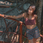 LISBOA SHORTS Elepanta Women's Shorts - Buy Today Elephant Pants Jewelry And Bohemian Clothes Handmade In Thailand Help To Save The Elephants FairTrade And Vegan