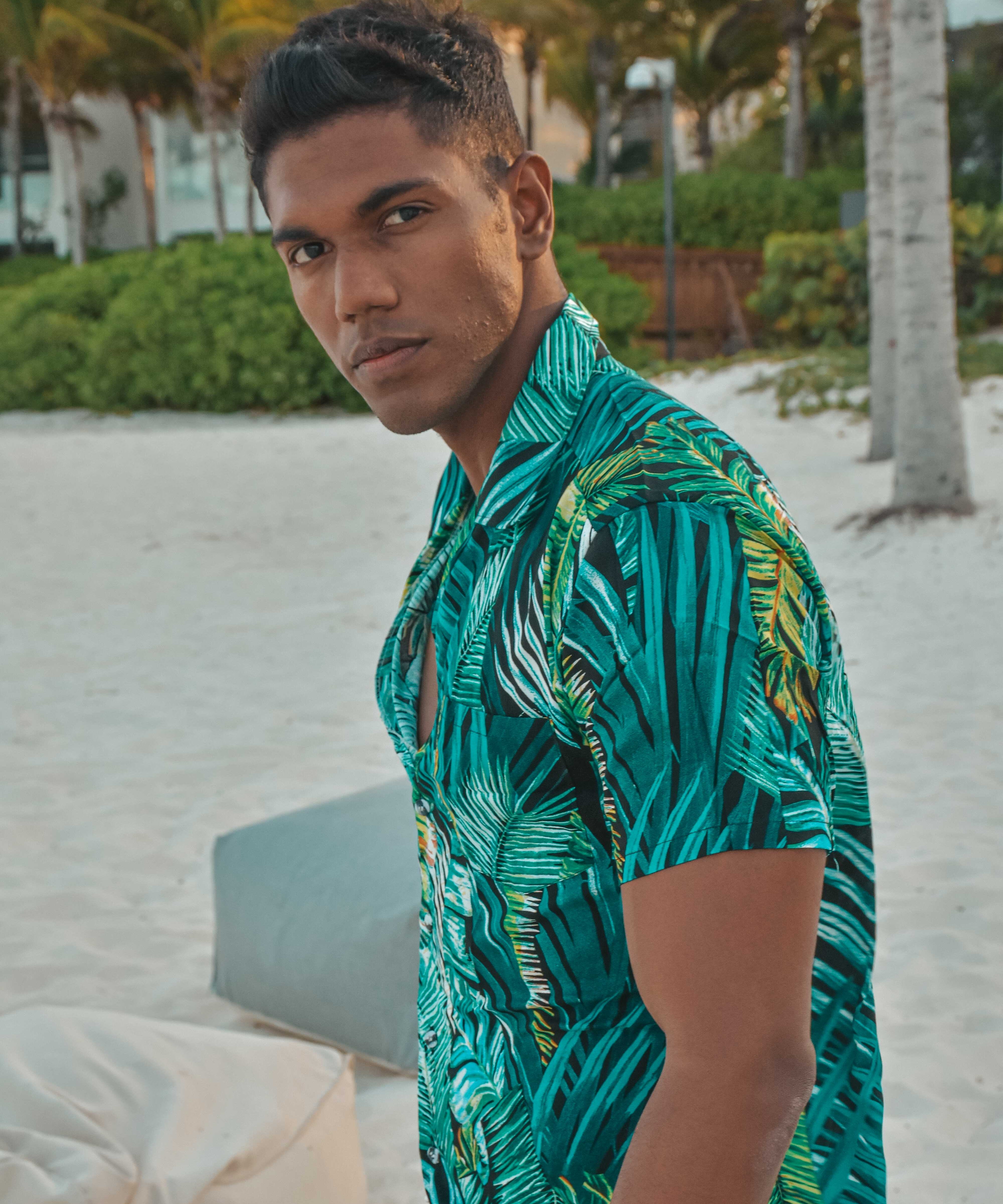 SERENA HAWAIIAN SHIRT Elepanta Shirts - Buy Today Elephant Pants Jewelry And Bohemian Clothes Handmade In Thailand Help To Save The Elephants FairTrade And Vegan