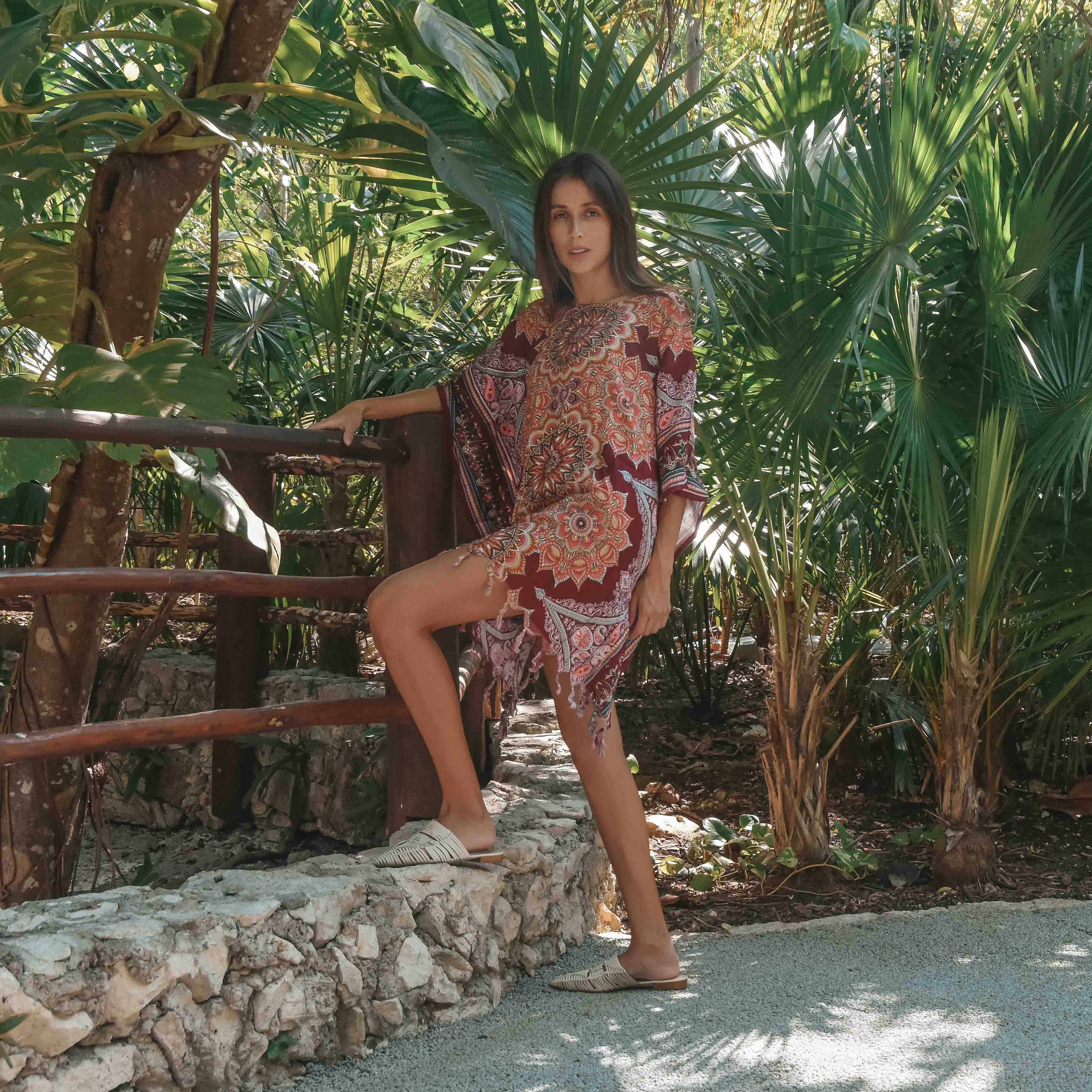 MANDALA PONCHO Elepanta Ponchos - Buy Today Elephant Pants Jewelry And Bohemian Clothes Handmade In Thailand Help To Save The Elephants FairTrade And Vegan