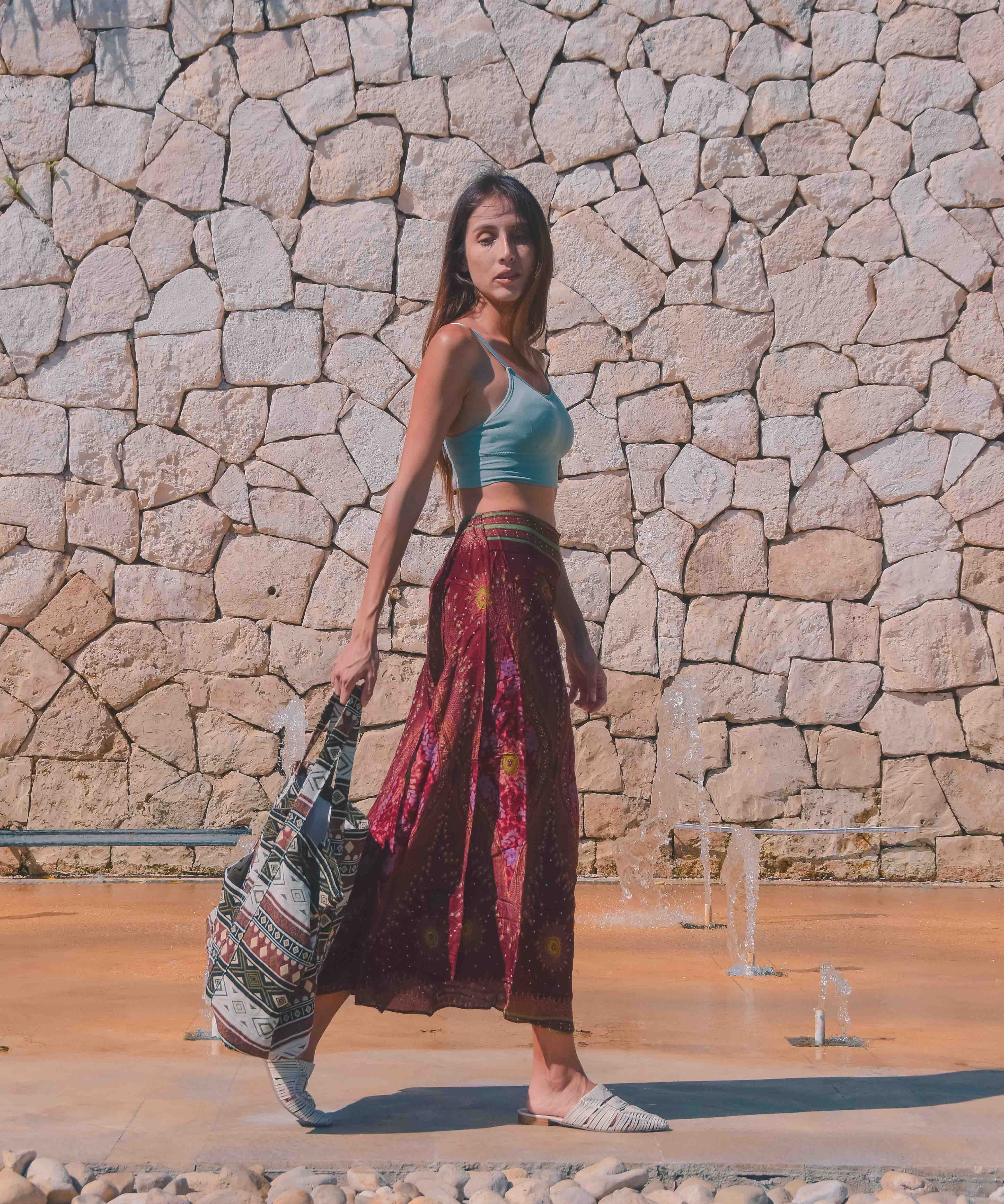 BORACAY PALAZZO Elepanta Palazzo Pants - Buy Today Elephant Pants Jewelry And Bohemian Clothes Handmade In Thailand Help To Save The Elephants FairTrade And Vegan