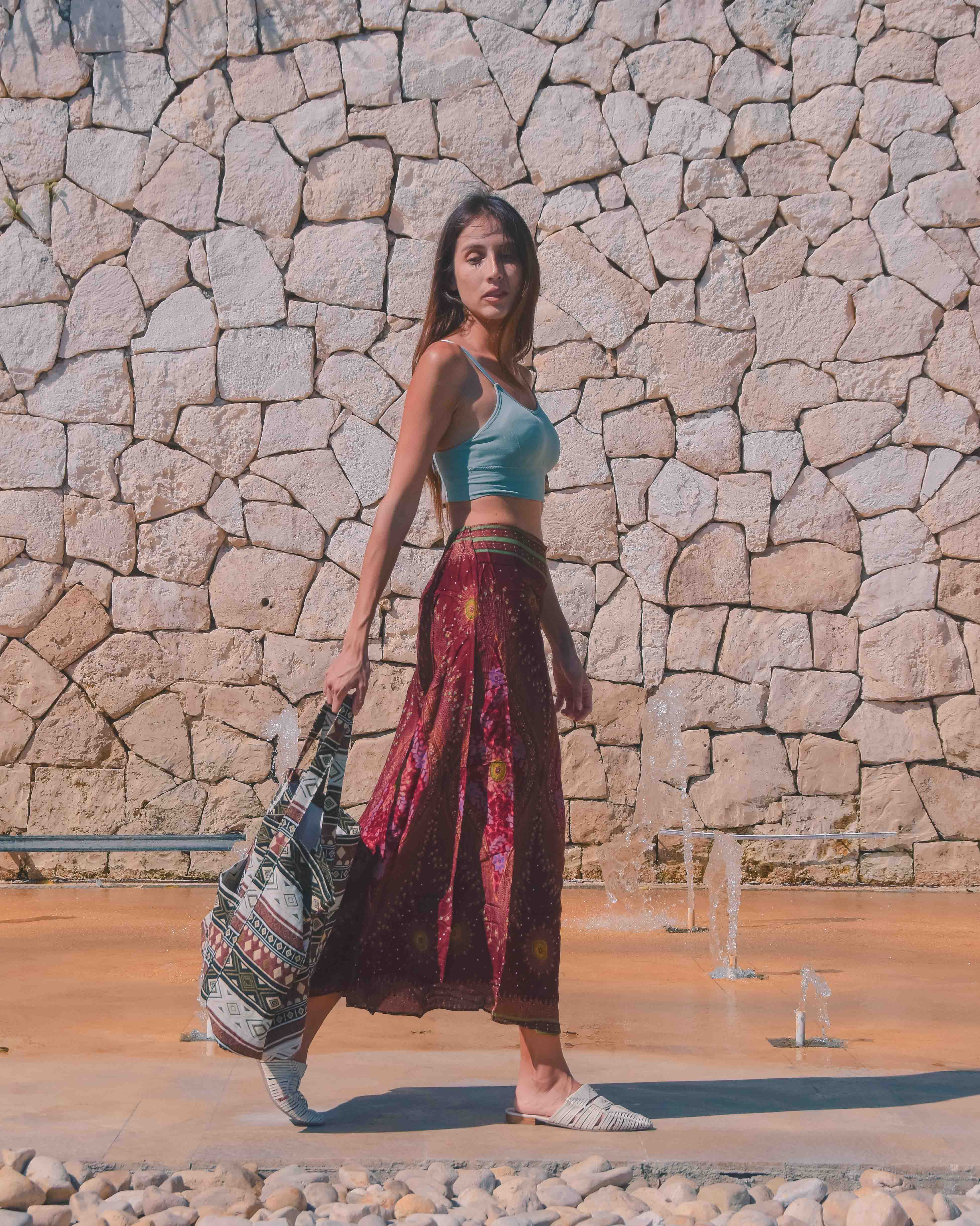 BORACAY PALAZZO Elepanta Palazzo Pants - Buy Today Elephant Pants Jewelry And Bohemian Clothes Handmade In Thailand Help To Save The Elephants FairTrade And Vegan