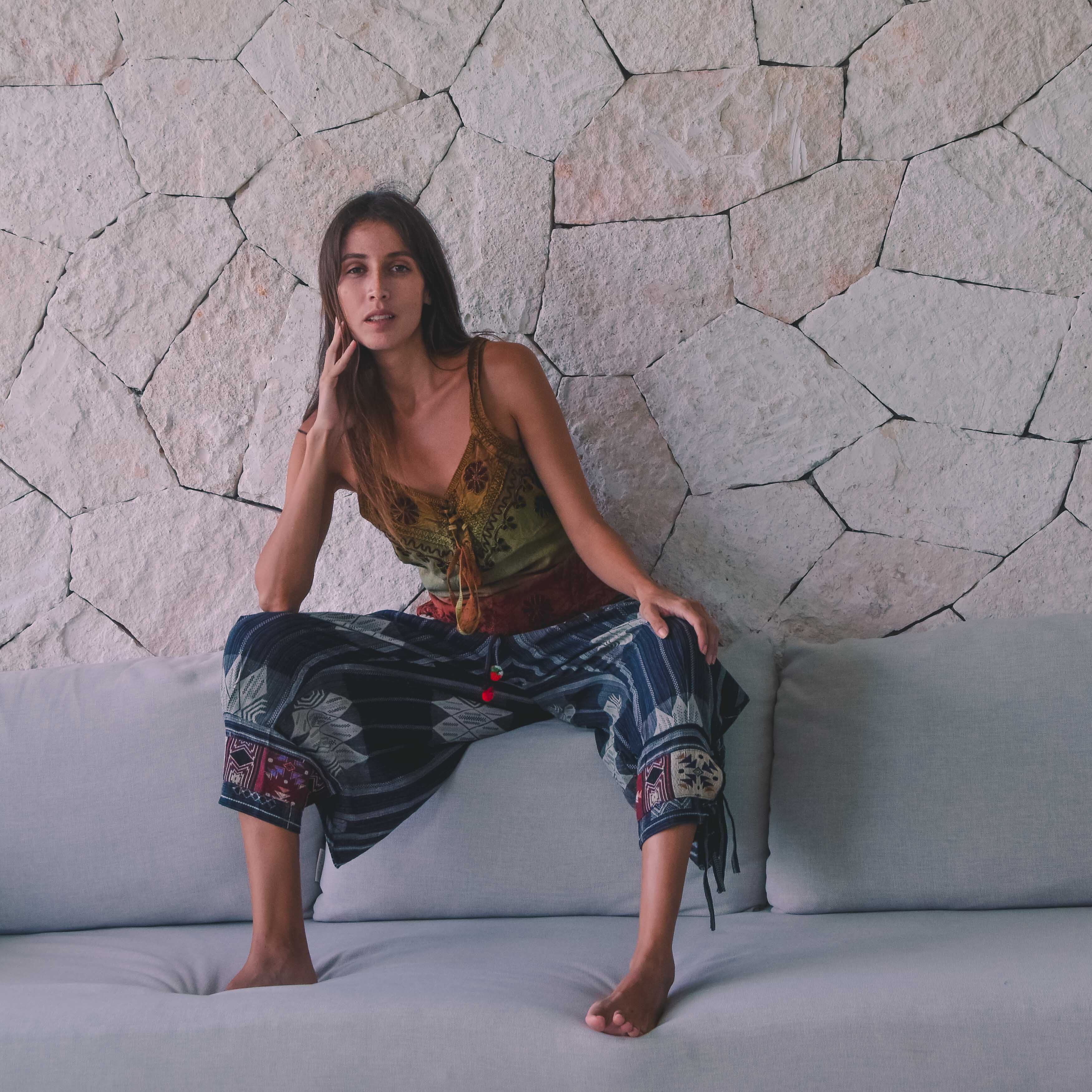 JAIPUR BLOUSE Elepanta Women's Top - Buy Today Elephant Pants Jewelry And Bohemian Clothes Handmade In Thailand Help To Save The Elephants FairTrade And Vegan