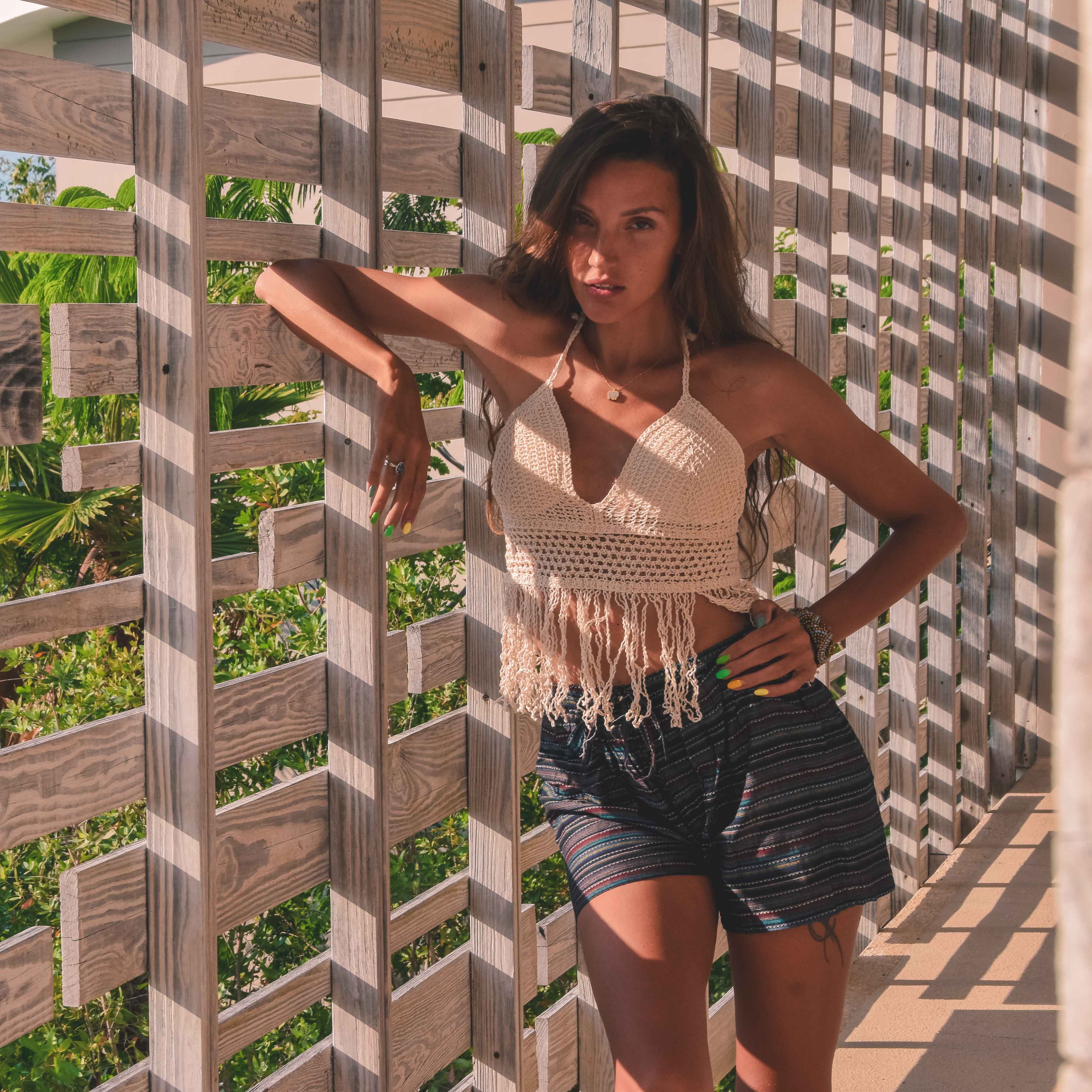 SAMUI TOP Elepanta Crochet Tops - Buy Today Elephant Pants Jewelry And Bohemian Clothes Handmade In Thailand Help To Save The Elephants FairTrade And Vegan