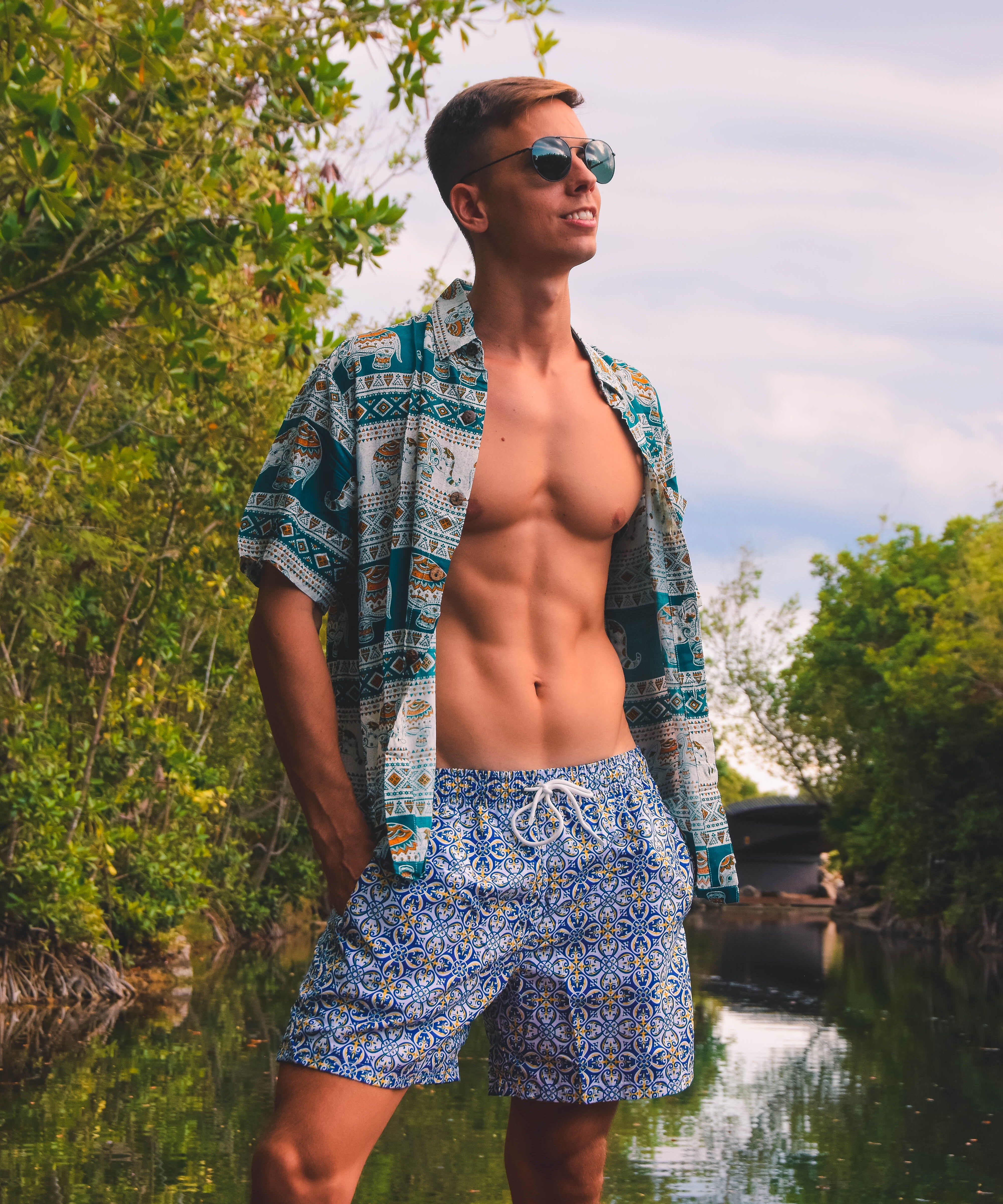 ANGKOR HAWAIIAN SHIRT Elepanta Shirts - Buy Today Elephant Pants Jewelry And Bohemian Clothes Handmade In Thailand Help To Save The Elephants FairTrade And Vegan