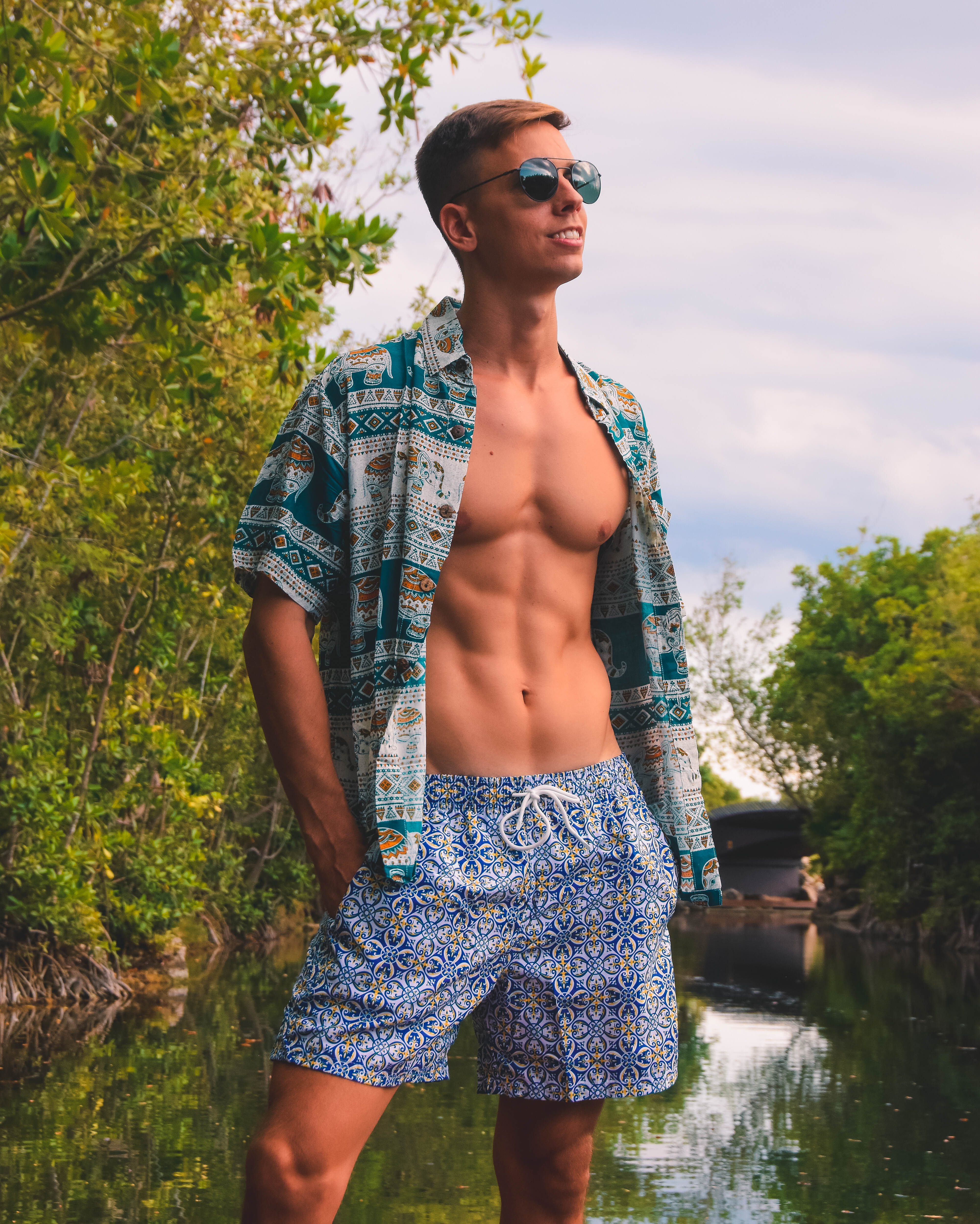 ANGKOR HAWAIIAN SHIRT Elepanta Shirts - Buy Today Elephant Pants Jewelry And Bohemian Clothes Handmade In Thailand Help To Save The Elephants FairTrade And Vegan