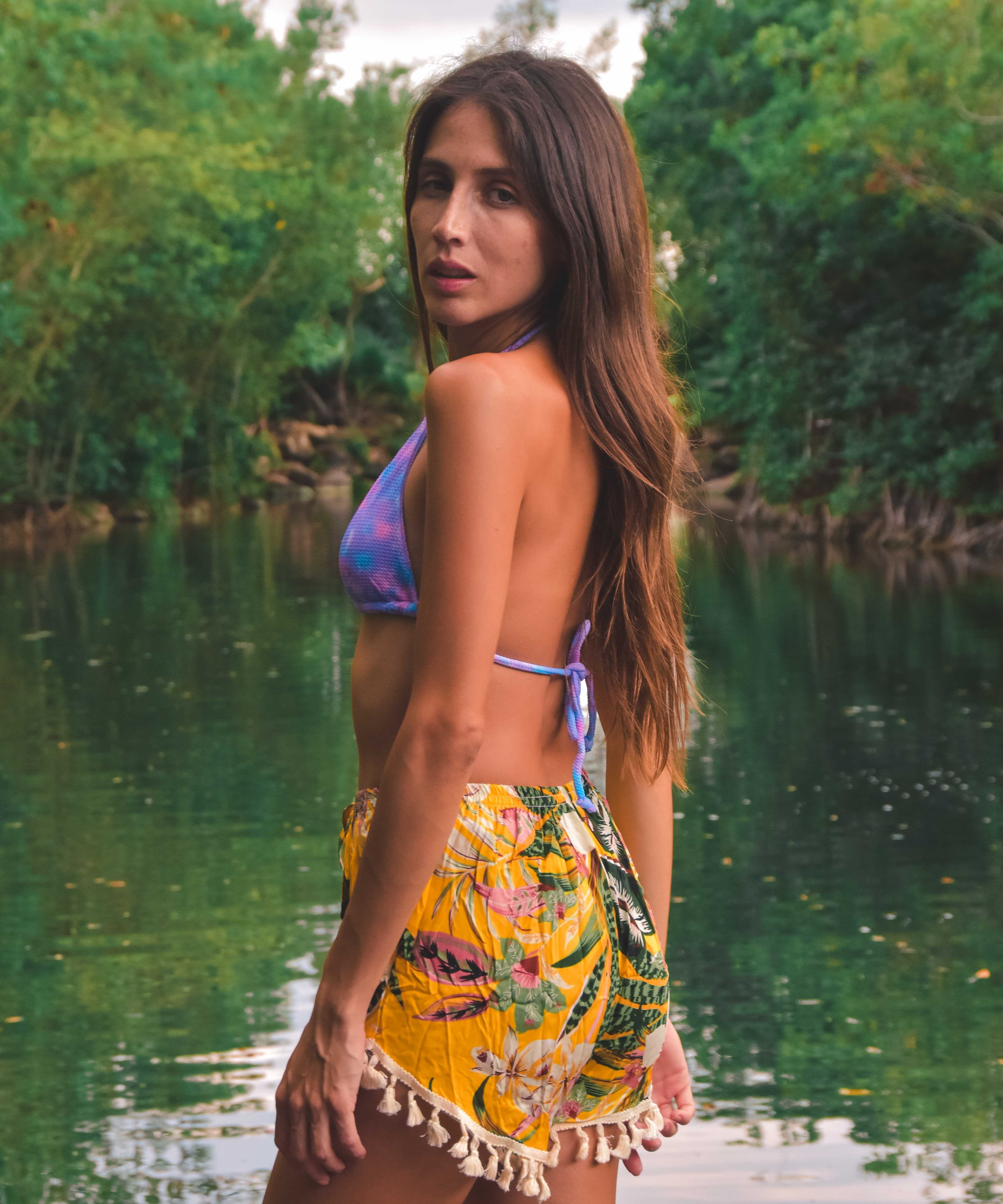 AMALFI SHORTS Elepanta Women's Shorts - Buy Today Elephant Pants Jewelry And Bohemian Clothes Handmade In Thailand Help To Save The Elephants FairTrade And Vegan