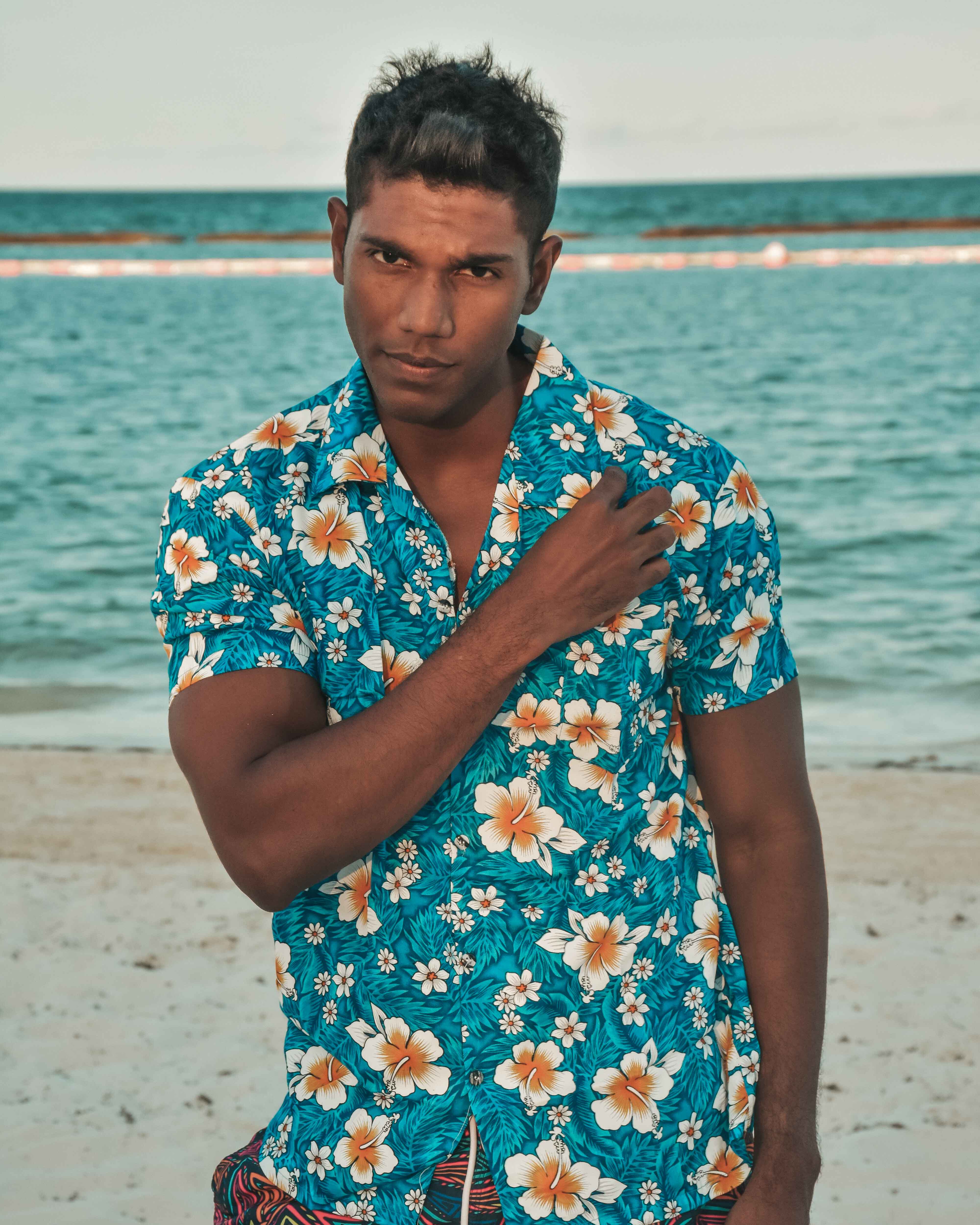 RIO HAWAIIAN SHIRT Elepanta Men's Shirts - Buy Today Elephant Pants Jewelry And Bohemian Clothes Handmade In Thailand Help To Save The Elephants FairTrade And Vegan