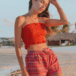 TAHITI SHORTS Elepanta Women's Shorts - Buy Today Elephant Pants Jewelry And Bohemian Clothes Handmade In Thailand Help To Save The Elephants FairTrade And Vegan