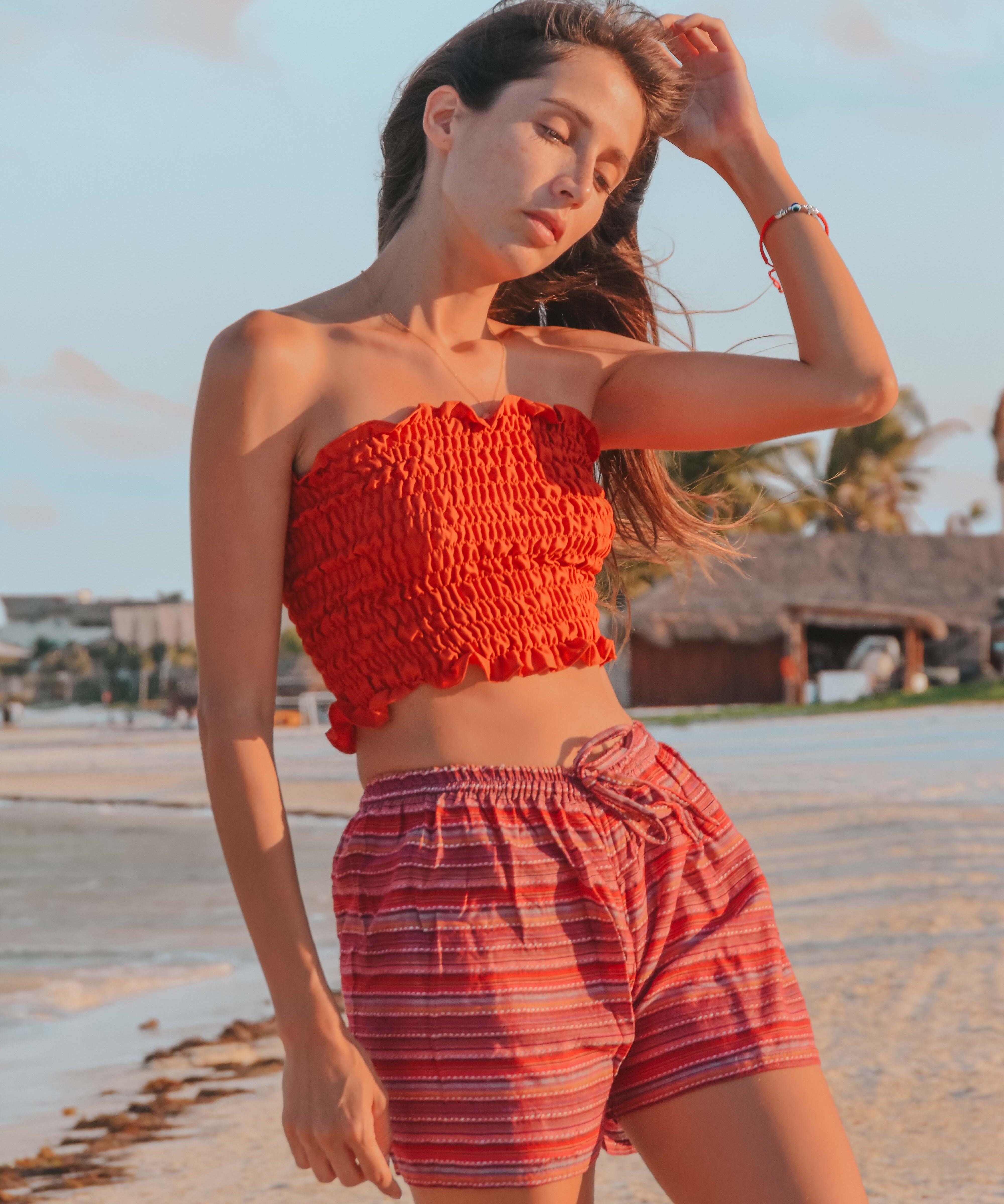 TAHITI SHORTS Elepanta Women's Shorts - Buy Today Elephant Pants Jewelry And Bohemian Clothes Handmade In Thailand Help To Save The Elephants FairTrade And Vegan