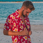 OAHU HAWAIIAN SHIRT Elepanta Men's Shirts - Buy Today Elephant Pants Jewelry And Bohemian Clothes Handmade In Thailand Help To Save The Elephants FairTrade And Vegan
