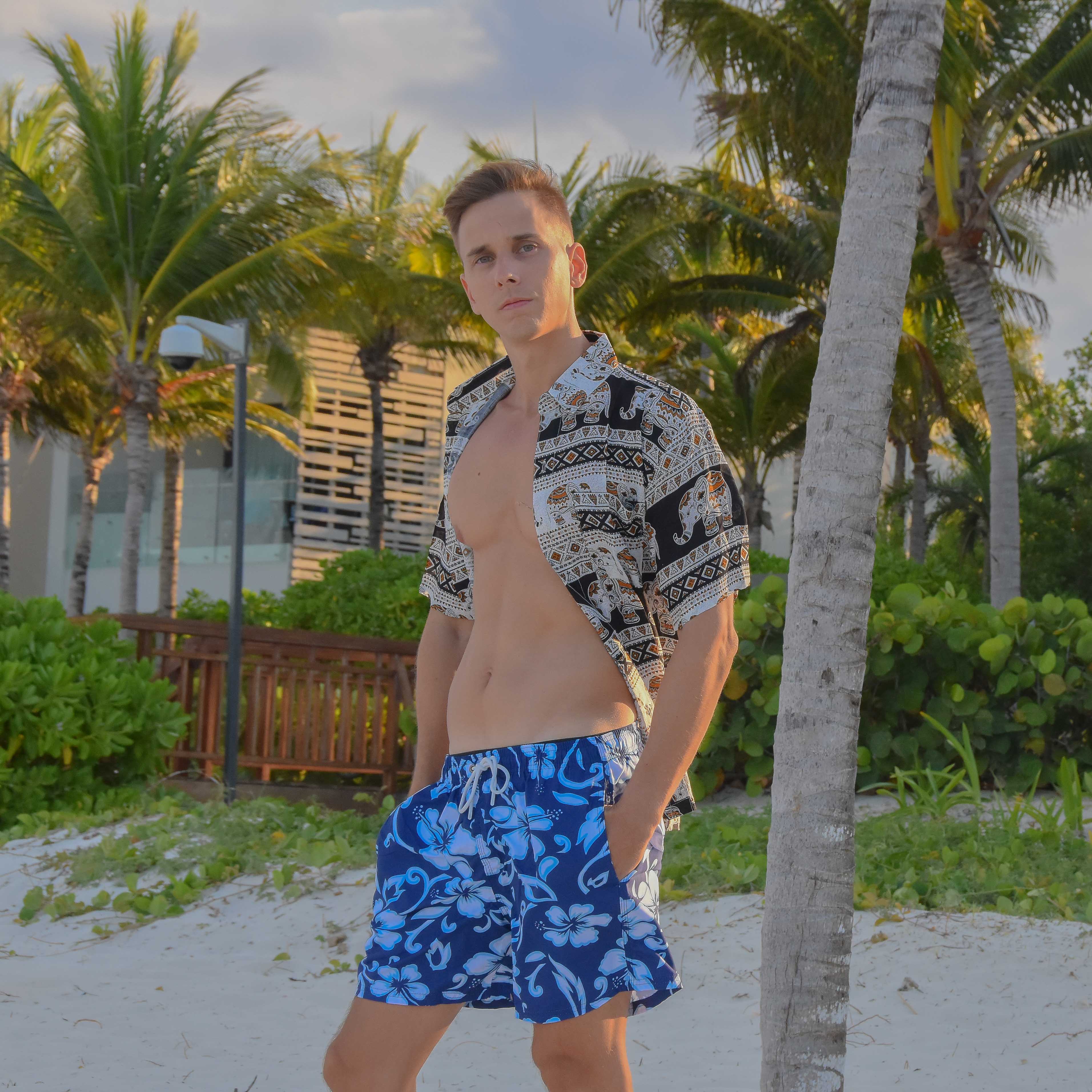 BORA SWIM TRUNKS Elepanta Swim Trunks - Buy Today Elephant Pants Jewelry And Bohemian Clothes Handmade In Thailand Help To Save The Elephants FairTrade And Vegan