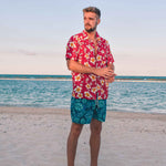 OAHU HAWAIIAN SHIRT Elepanta Men's Shirts - Buy Today Elephant Pants Jewelry And Bohemian Clothes Handmade In Thailand Help To Save The Elephants FairTrade And Vegan