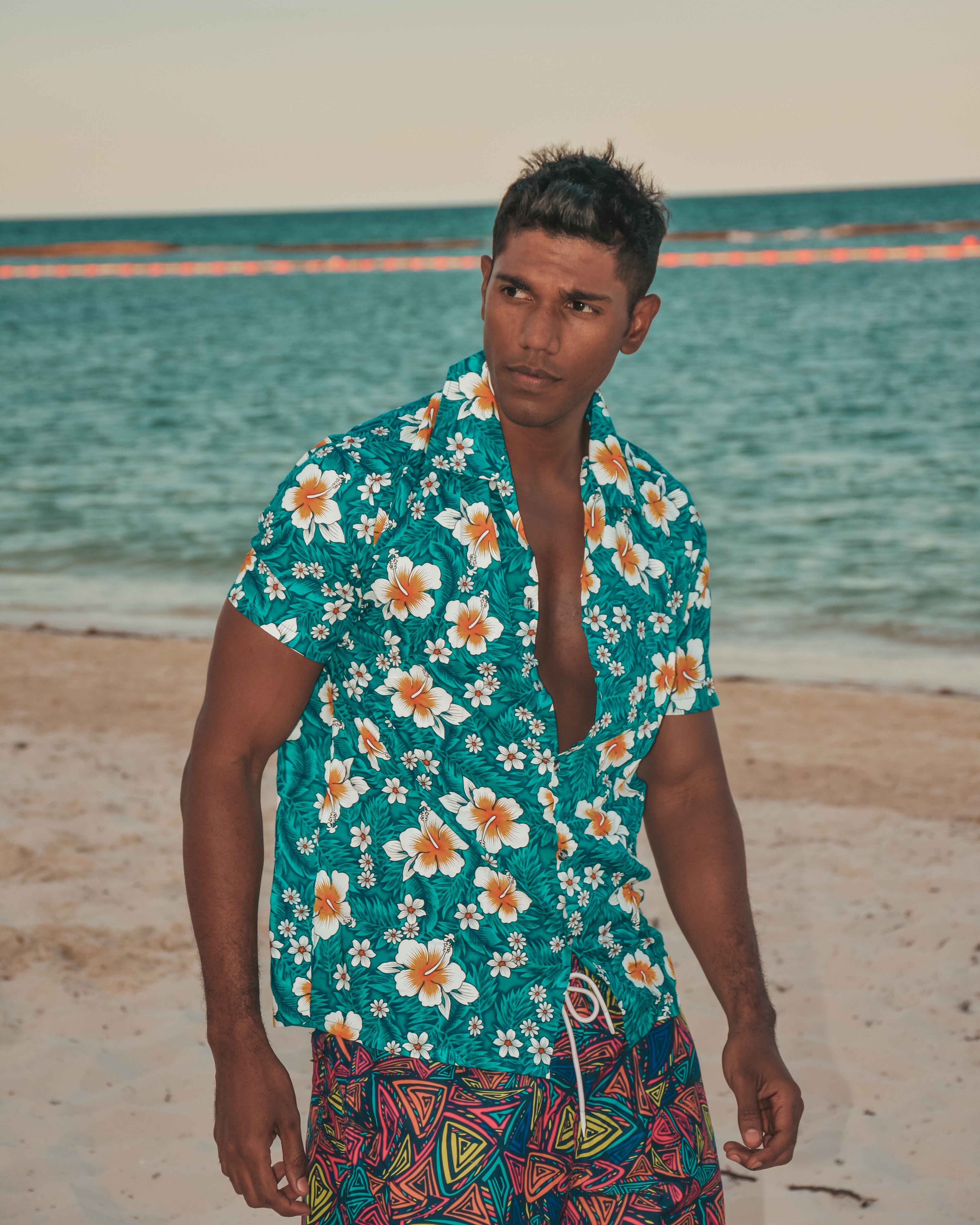 HAVANA HAWAIIAN SHIRT Elepanta Shirts - Buy Today Elephant Pants Jewelry And Bohemian Clothes Handmade In Thailand Help To Save The Elephants FairTrade And Vegan