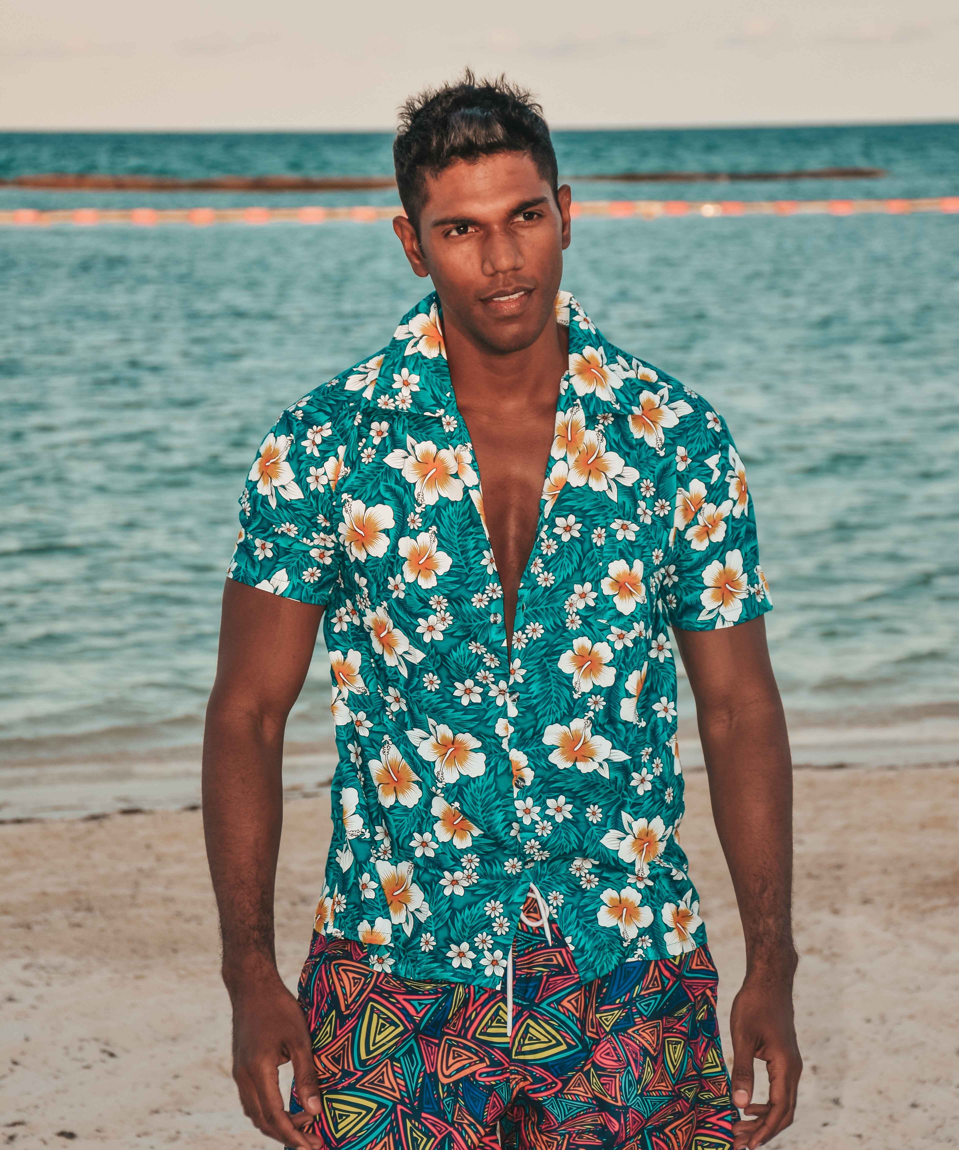 HAVANA HAWAIIAN SHIRT Elepanta Shirts - Buy Today Elephant Pants Jewelry And Bohemian Clothes Handmade In Thailand Help To Save The Elephants FairTrade And Vegan