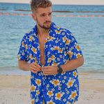 MAUI HAWAIIAN SHIRT Elepanta Men's Shirts - Buy Today Elephant Pants Jewelry And Bohemian Clothes Handmade In Thailand Help To Save The Elephants FairTrade And Vegan