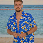 MAUI HAWAIIAN SHIRT Elepanta Men's Shirts - Buy Today Elephant Pants Jewelry And Bohemian Clothes Handmade In Thailand Help To Save The Elephants FairTrade And Vegan