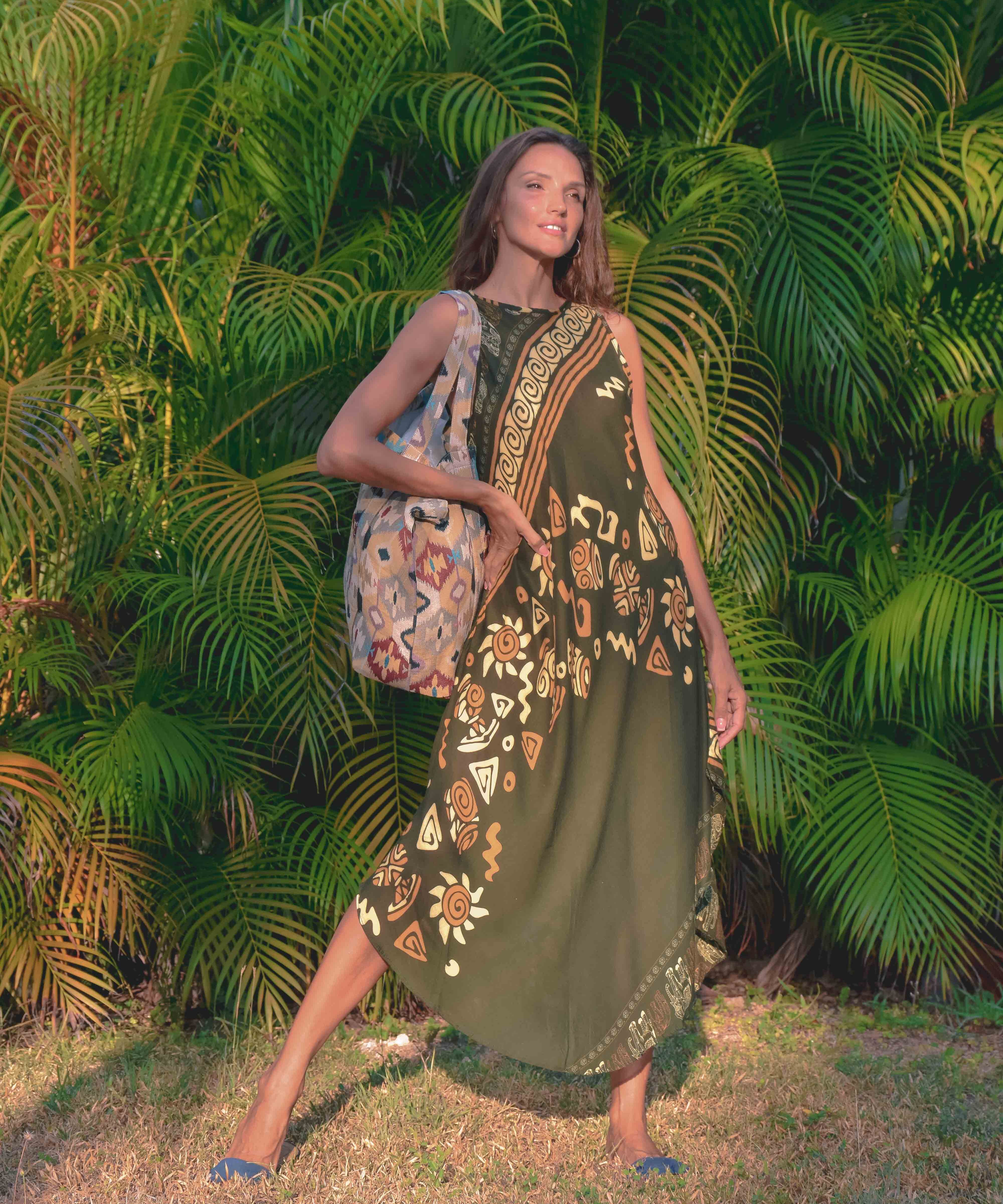 BURMA DRESS Elepanta Dresses - Buy Today Elephant Pants Jewelry And Bohemian Clothes Handmade In Thailand Help To Save The Elephants FairTrade And Vegan