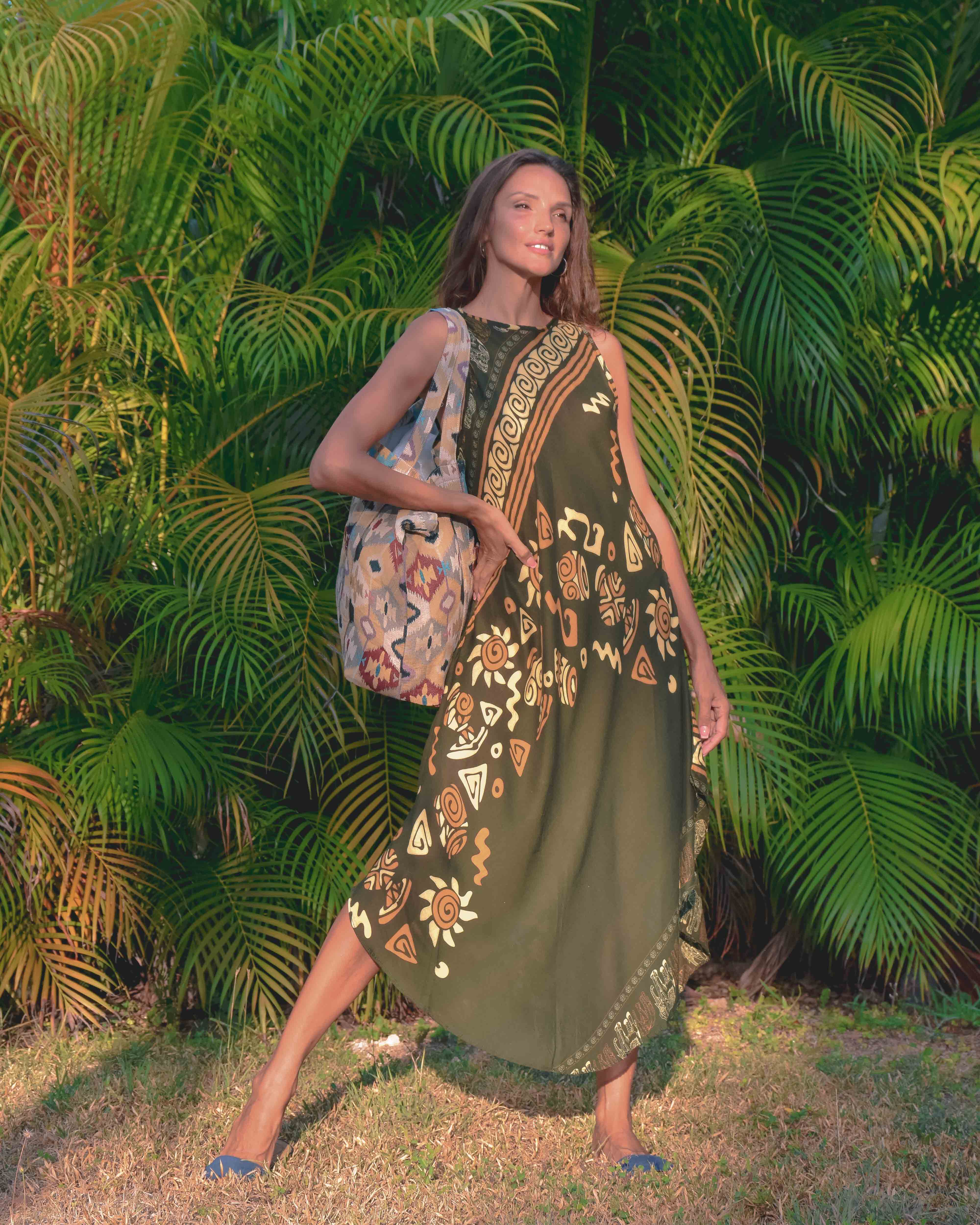 BURMA DRESS Elepanta Dresses - Buy Today Elephant Pants Jewelry And Bohemian Clothes Handmade In Thailand Help To Save The Elephants FairTrade And Vegan