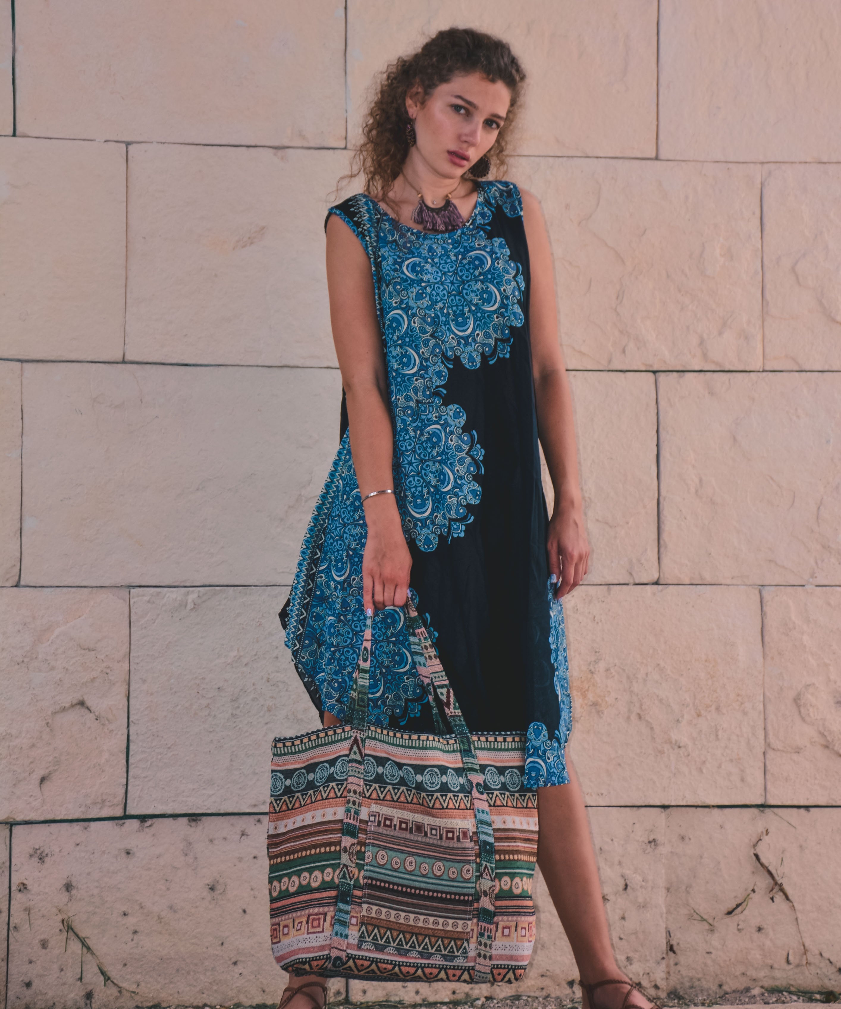 AMALFI DRESS Elepanta Dresses - Buy Today Elephant Pants Jewelry And Bohemian Clothes Handmade In Thailand Help To Save The Elephants FairTrade And Vegan