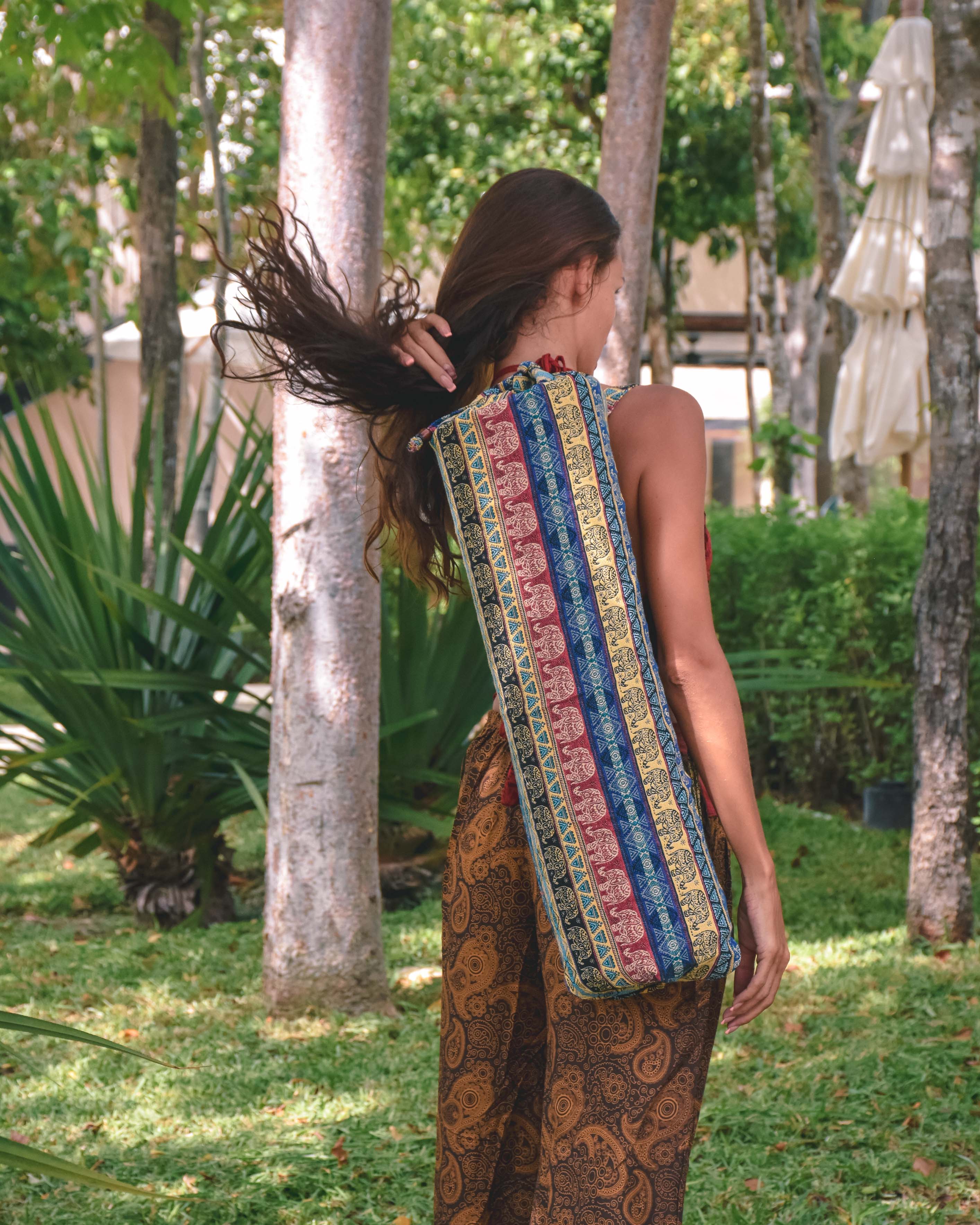 SAVANNA YOGA BAG Elepanta Yoga Bag - Buy Today Elephant Pants Jewelry And Bohemian Clothes Handmade In Thailand Help To Save The Elephants FairTrade And Vegan